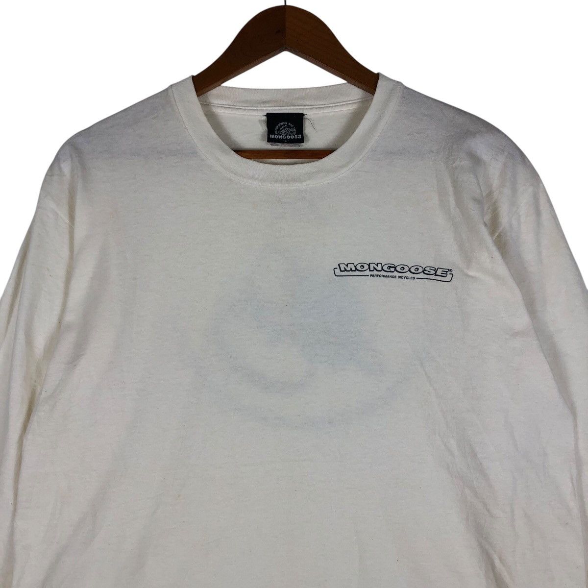 Vintage MONGOOSE Performance Bicycle Vintage Long sleeve T-Shirt Size US L / EU 52-54 / 3 - 2 Thumbnail