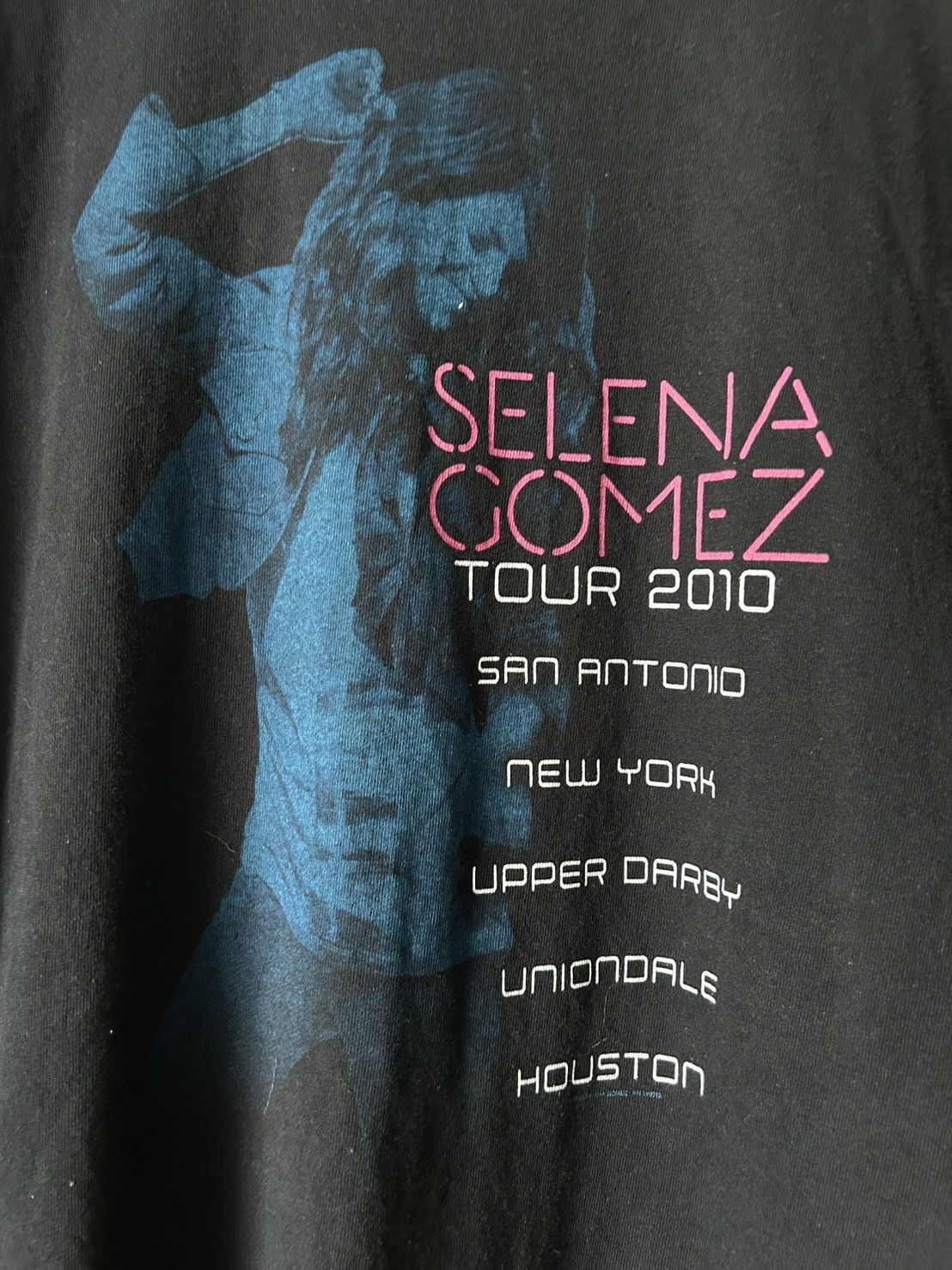 Vintage Selena Gomez T Shirt 00’ Size US XL / EU 56 / 4 - 5 Thumbnail