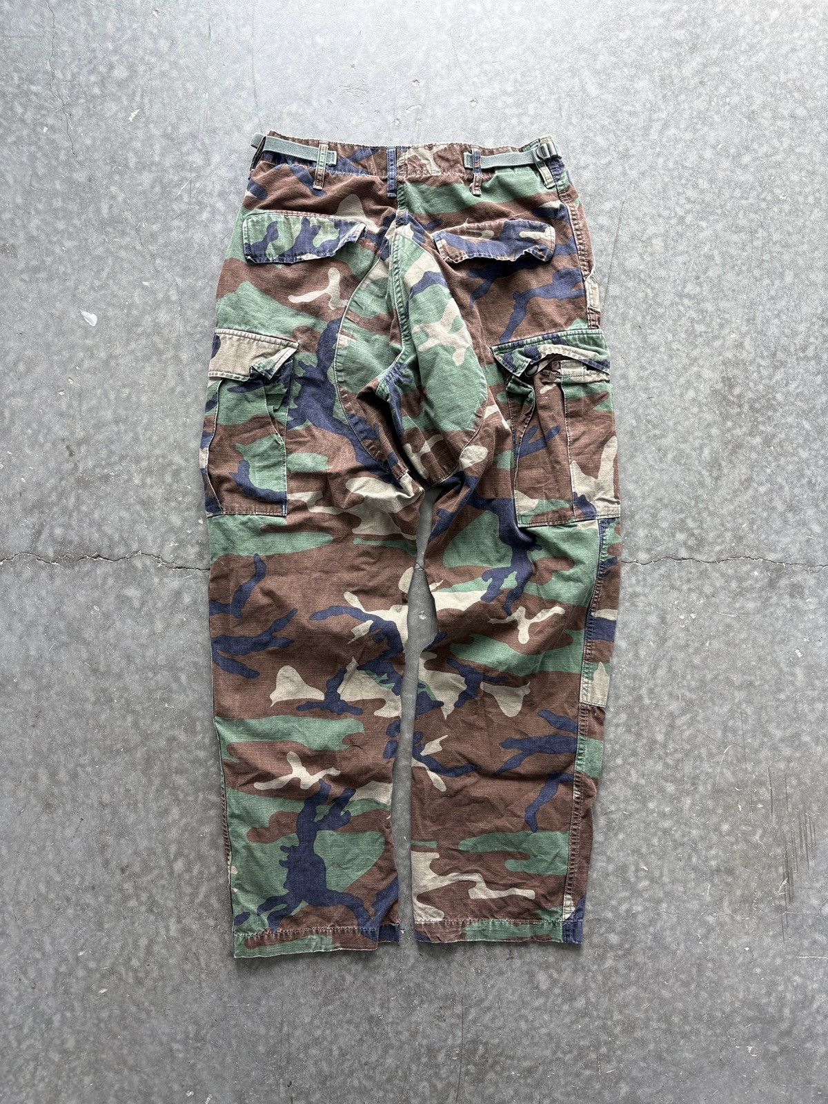 Vintage Vintage Y2K Propper Woodland Camo Cargo Pants 29x29 Size US 29 - 7 Thumbnail