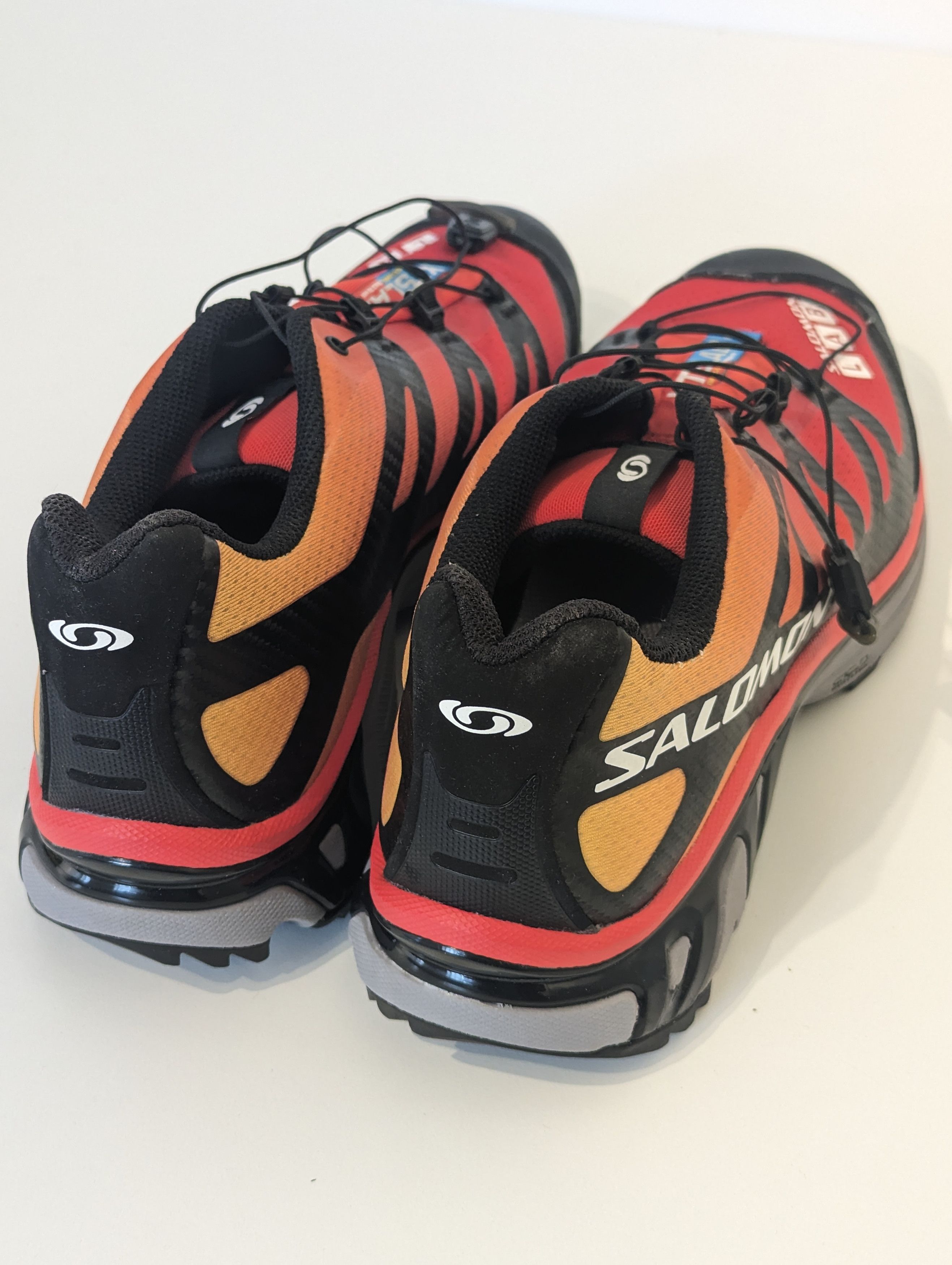 Salomon Salomon S/Lab XT-4 Adv 'Fiery Red Impact Yellow' Size US 12 / EU 45 - 2 Thumbnail