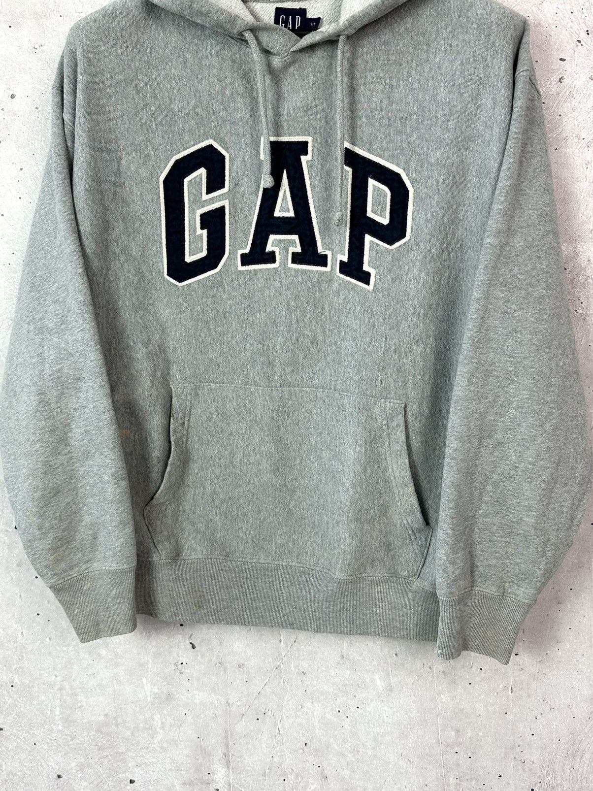 Gap Y2K Vintage Gap Grey Long Sleeve Hoodie Size US M / EU 48-50 / 2 - 3 Thumbnail