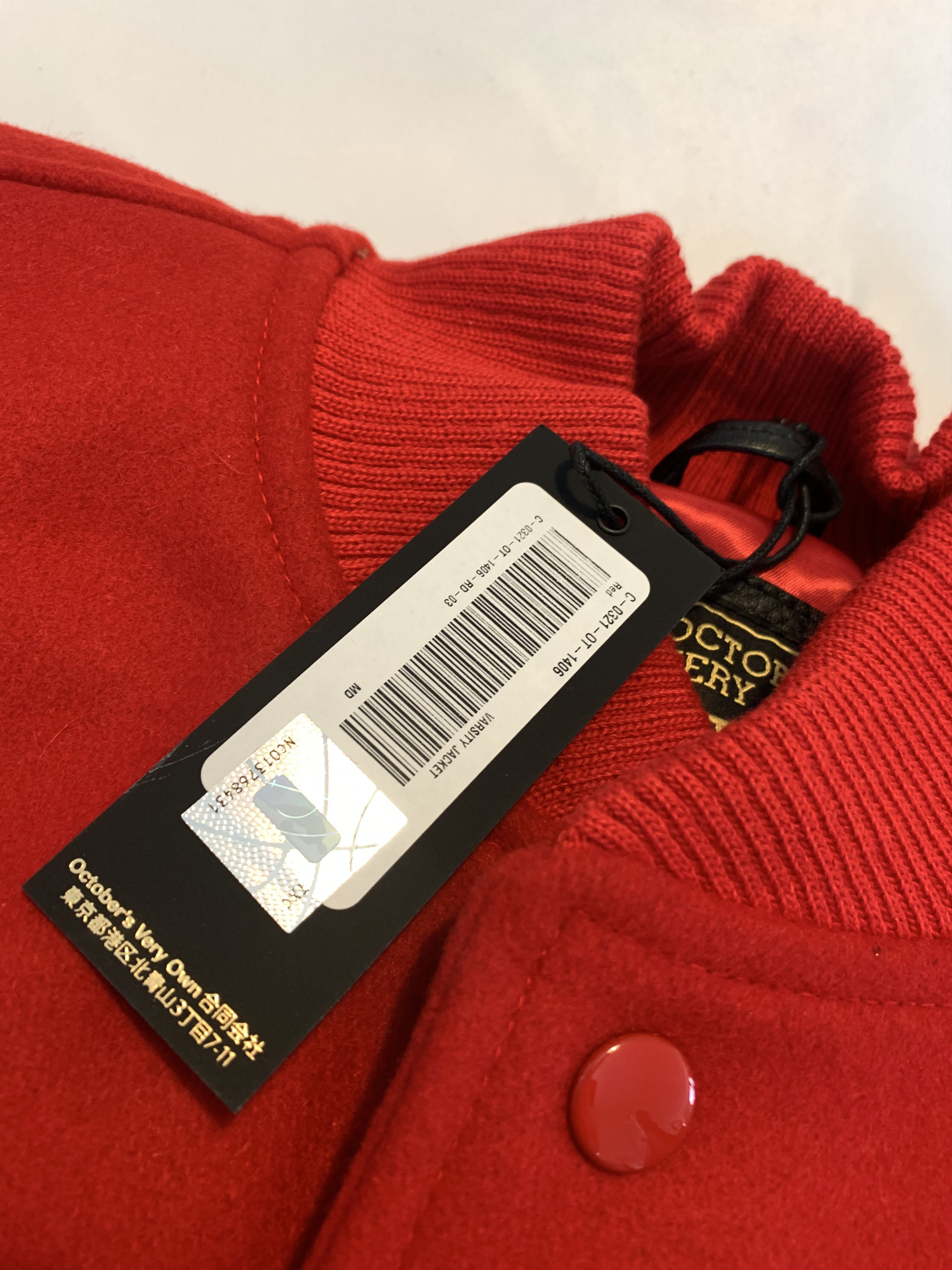 Drake OVO X NBA BULLS VARSITY JACKET Size US M / EU 48-50 / 2 - 16 Thumbnail