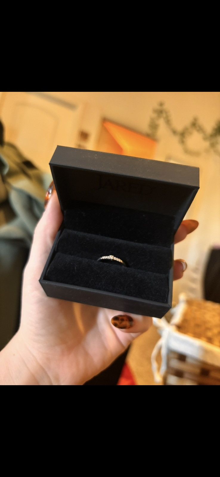 Other Diamond Promise Ring 1/8 ct tw Round sterling silver Size ONE SIZE - 2 Thumbnail