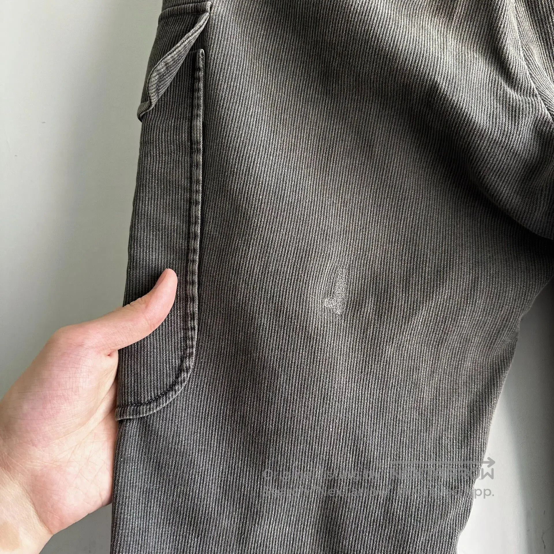 Balenciaga balenciaga washed cargo pocket trousers size 44. Size US 44 / EU 60 - 4 Thumbnail