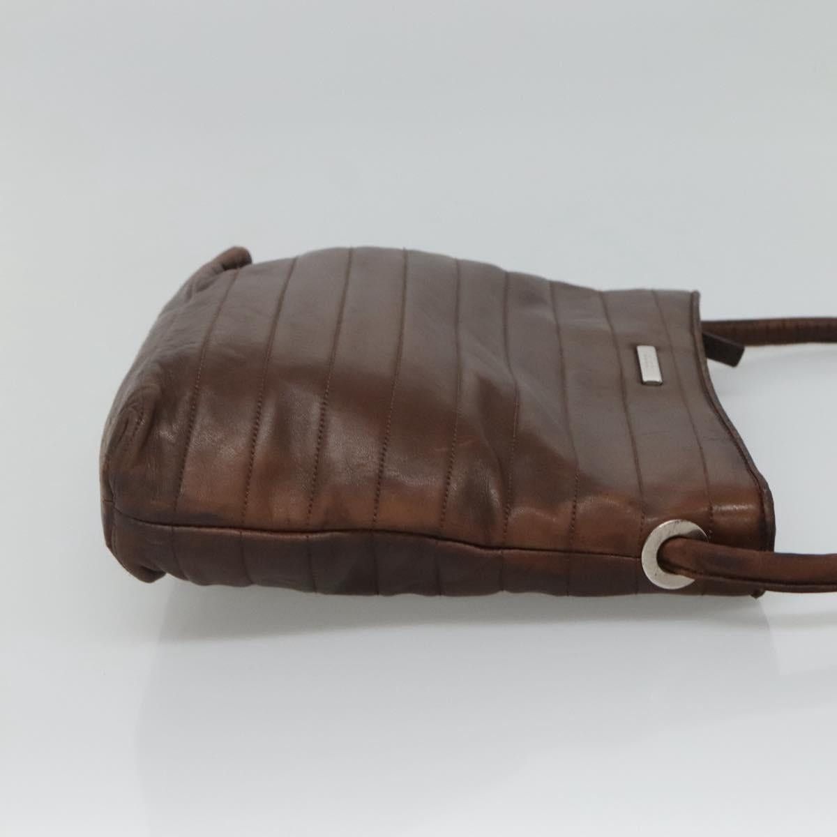 Gucci GUCCI Tote Bag Leather Brown Size ONE SIZE - 5 Thumbnail