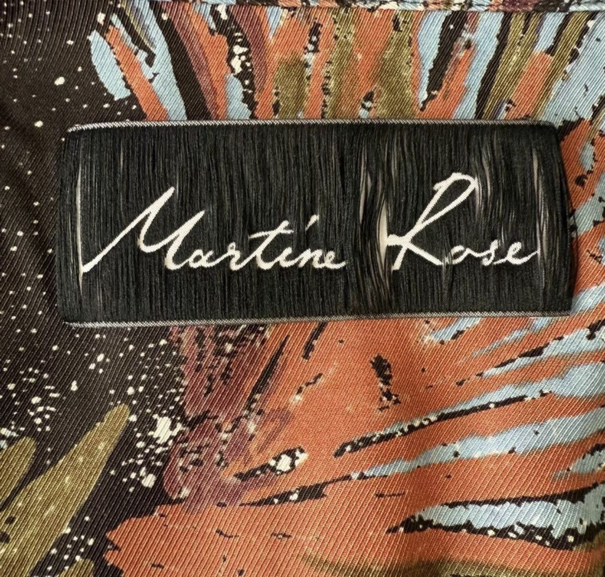 Martine Rose Martine Rose Flame Print Shirt Size US S / EU 44-46 / 1 - 5 Thumbnail