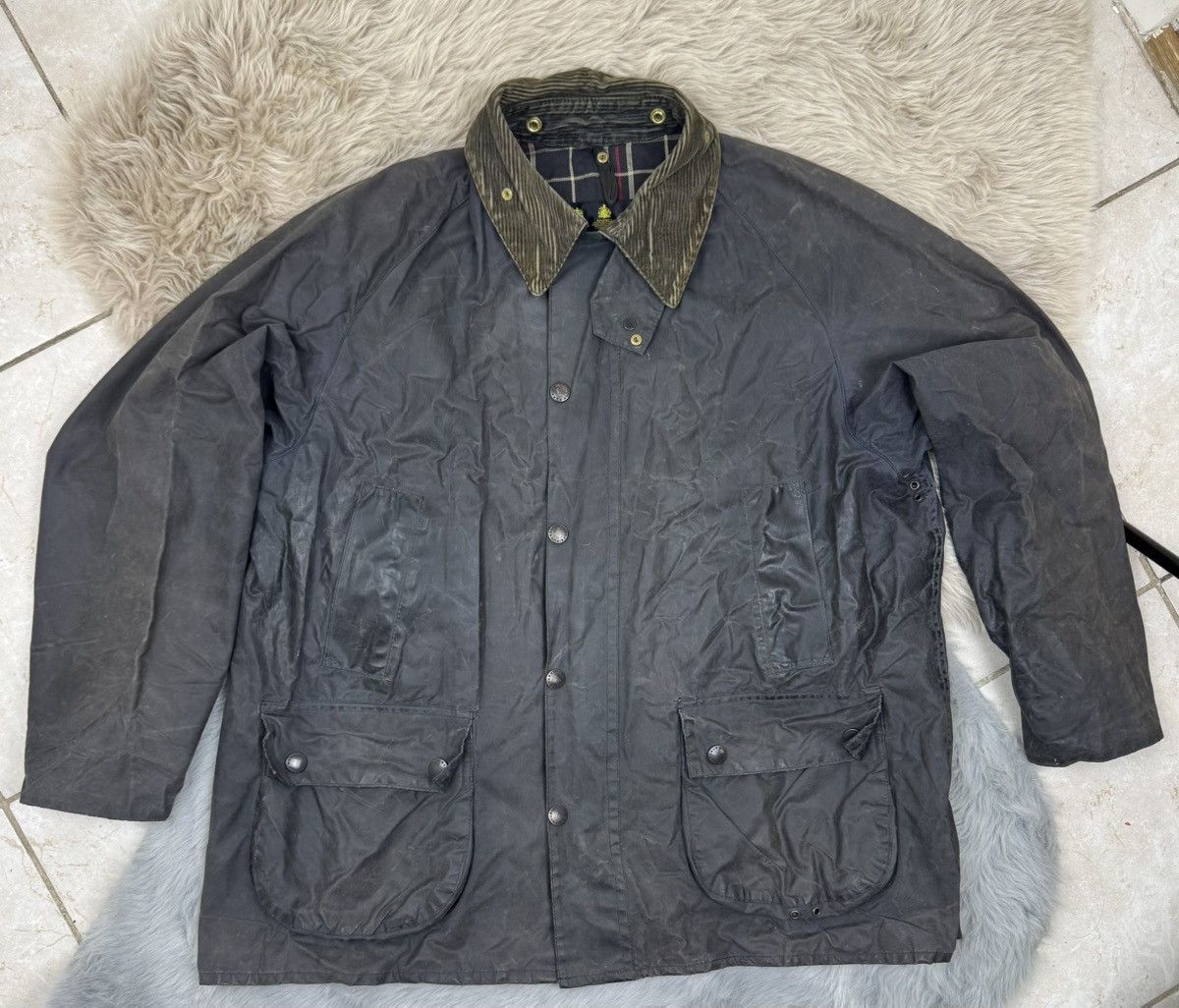 Barbour Barbour bedale wax jacket c44/112cm vintage 1990 Size US L / EU 52-54 / 3 - 2 Thumbnail