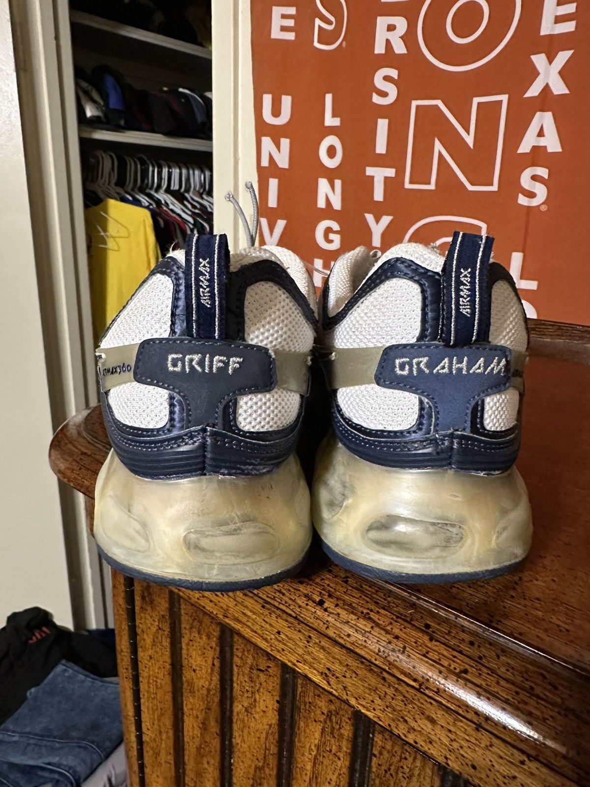 Nike × Vintage Vintage Nike ID Air MAX 360 “Dallas Cowboys” 2006 size 9.5 Size US 9.5 / EU 42-43 - 5 Thumbnail