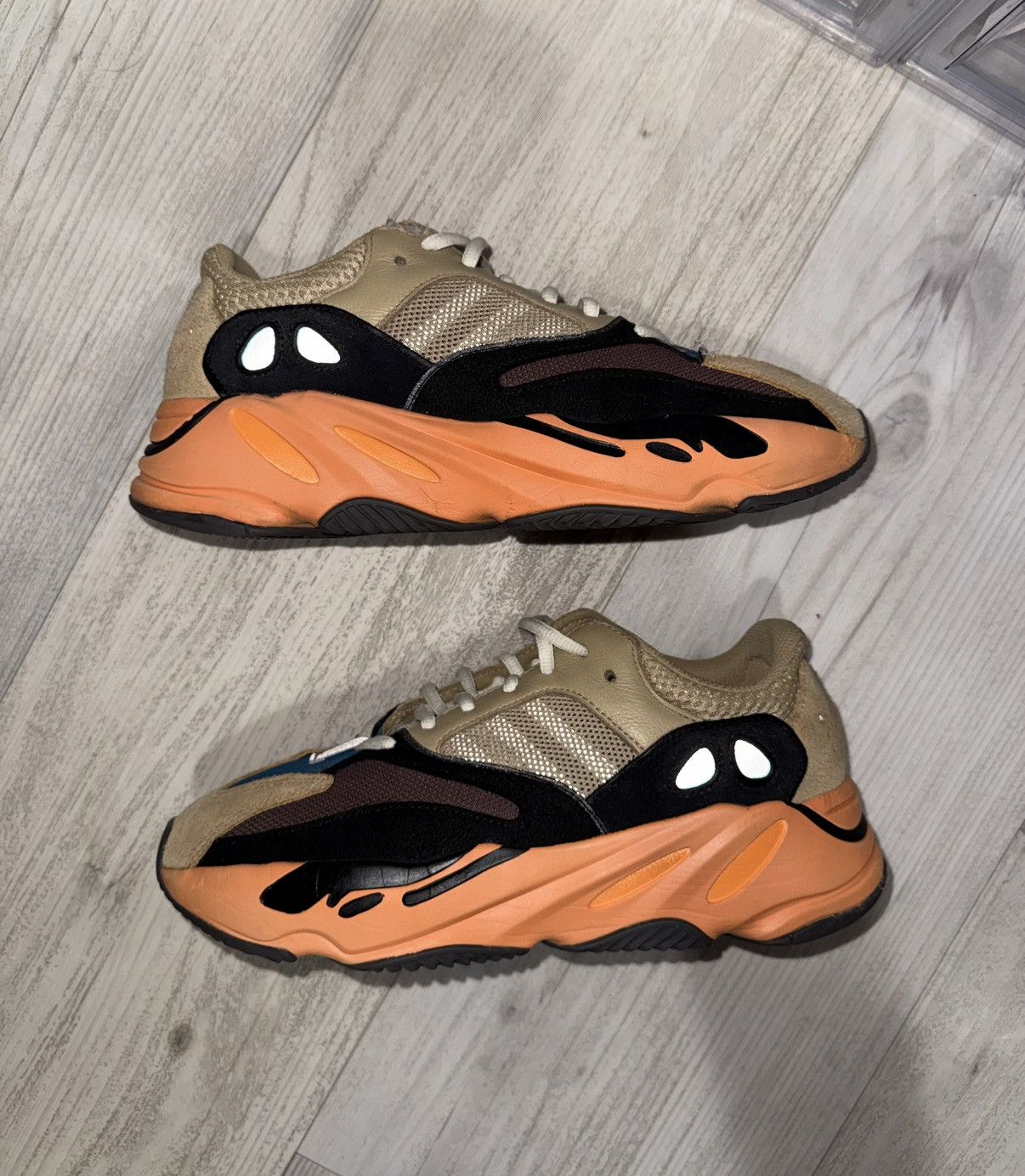adidas gazelle silver green womens Yeezy Boost 700 Enflame Amber  YankeeKicks Online