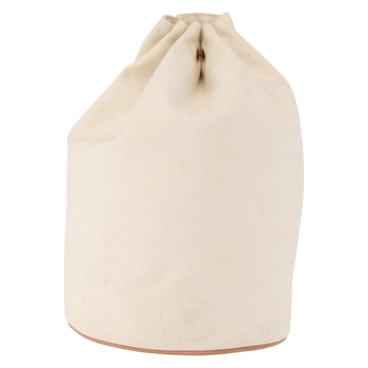 Hermes Hermes Polochon Mimile Drawstring Backpal Canvas Size ONE SIZE - 1 Thumbnail