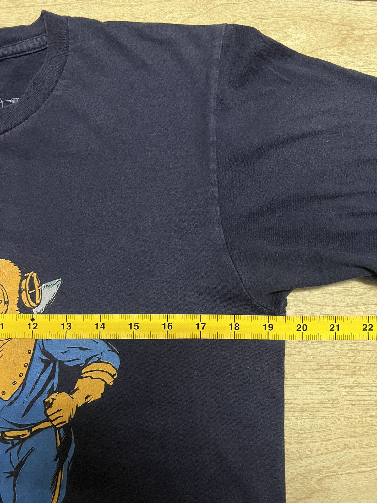 Other Vintage Shark Diver Graphic T Shirt Made USA Size US M / EU 48-50 / 2 - 5 Thumbnail