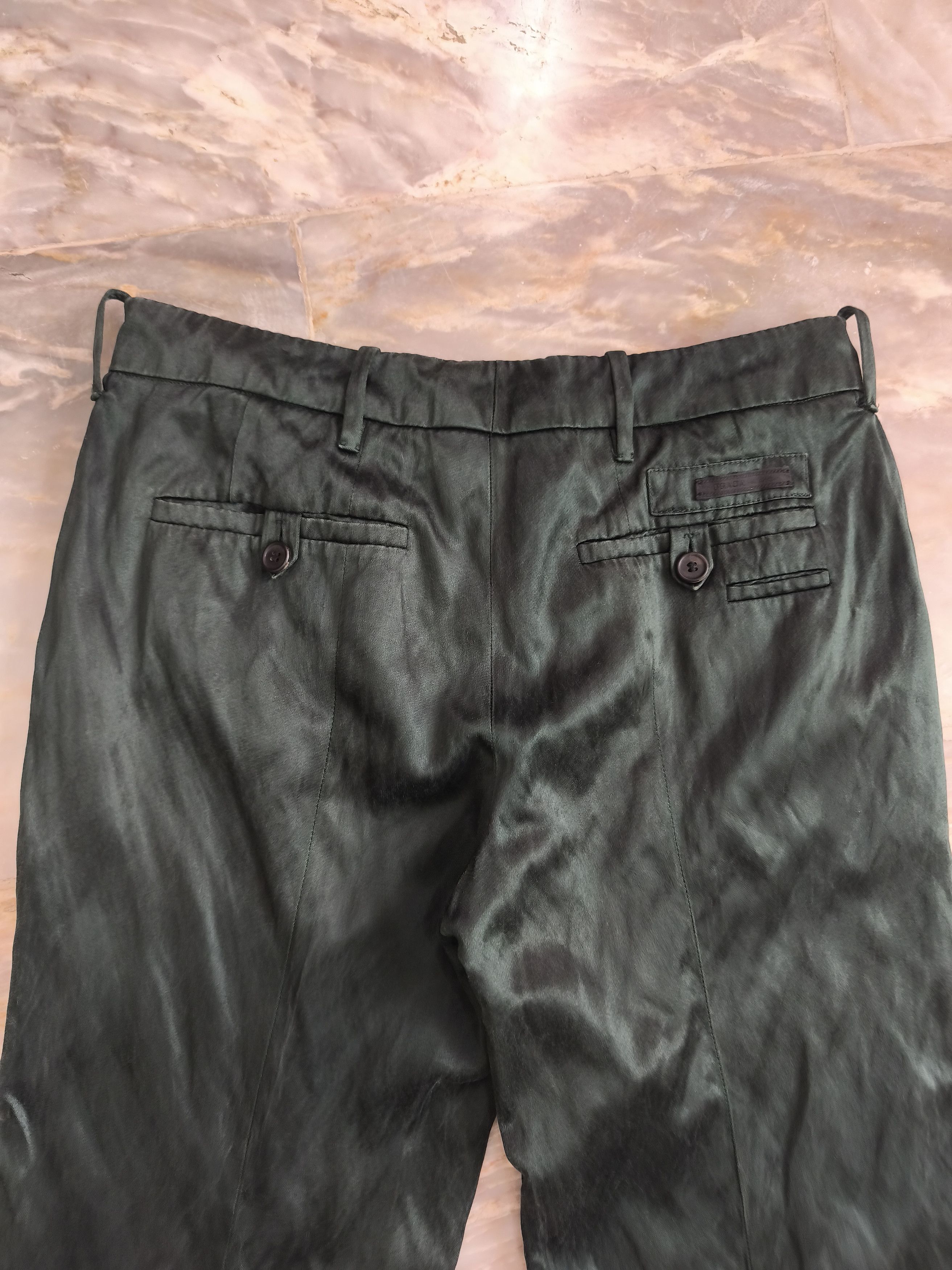 Prada Prada Satin Flared Trousers Size 26" / US 2 / IT 38 - 7 Thumbnail