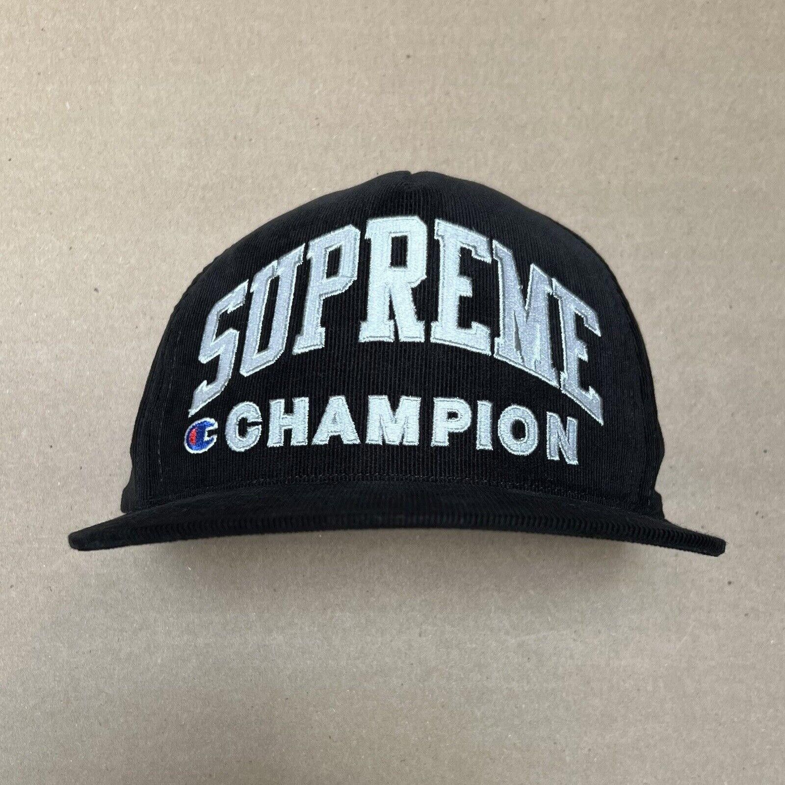 Supreme SS17 Supreme Champion Embroidered Logo 5-panel Snapback Cap Size ONE SIZE - 1 Thumbnail