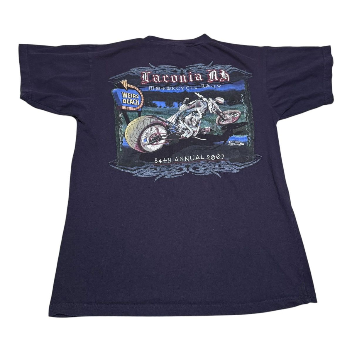 Other 2007 Laconia Motorcycle Biker Rally Shirt Adult Large Size US L / EU 52-54 / 3 - 1 Thumbnail