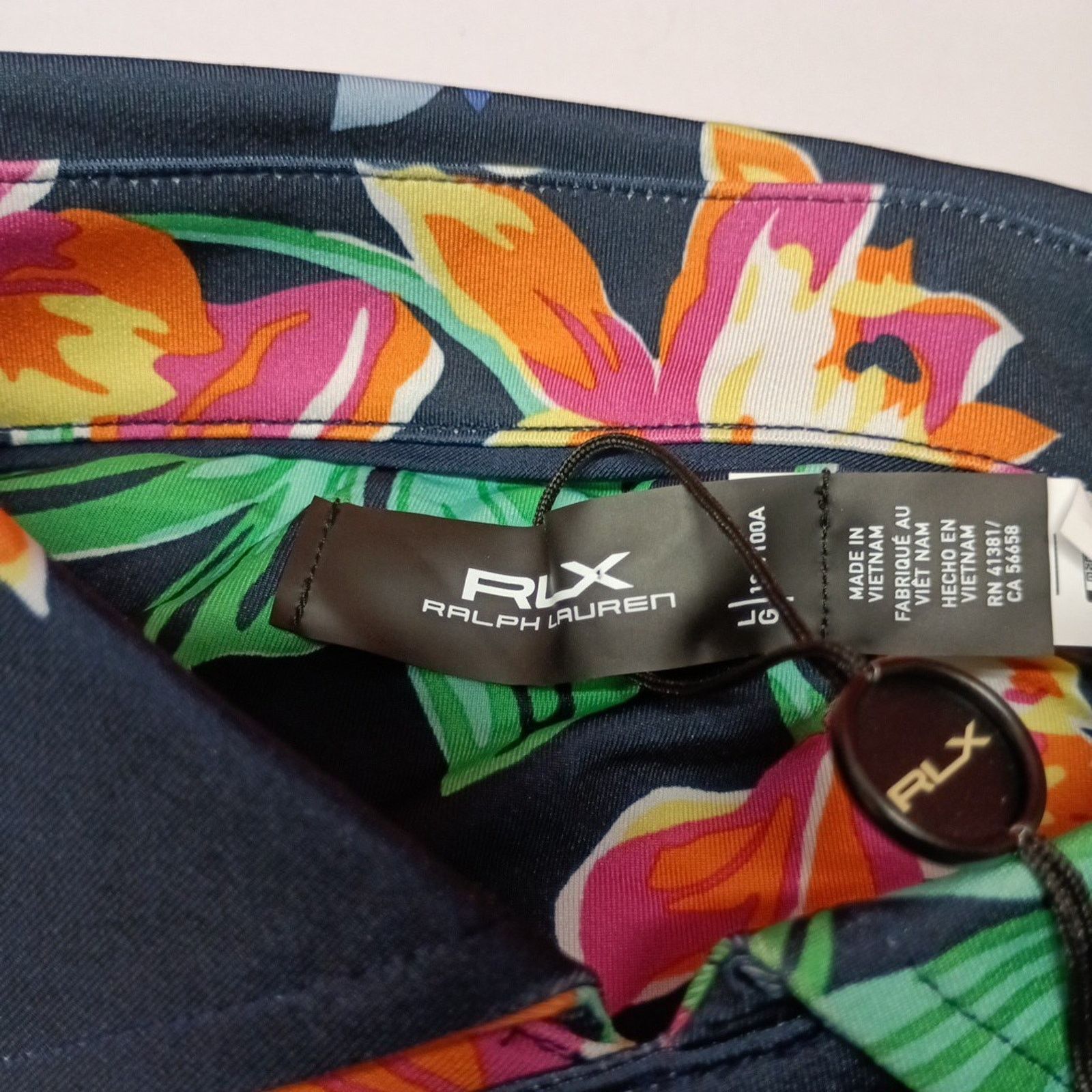 RLX Ralph Lauren RLX Ralph Lauren Polo Shirt Floral Multicolor Men's L NWT Size US L / EU 52-54 / 3 - 3 Thumbnail