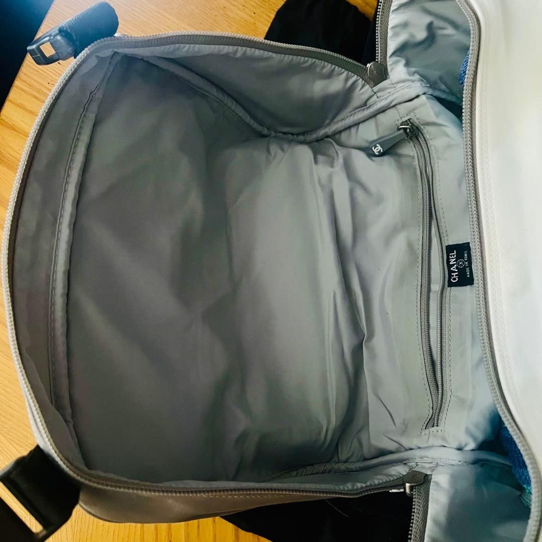 Chanel CHANEL Sports/Nylon Backpack / Daypack White Size ONE SIZE - 12 Thumbnail