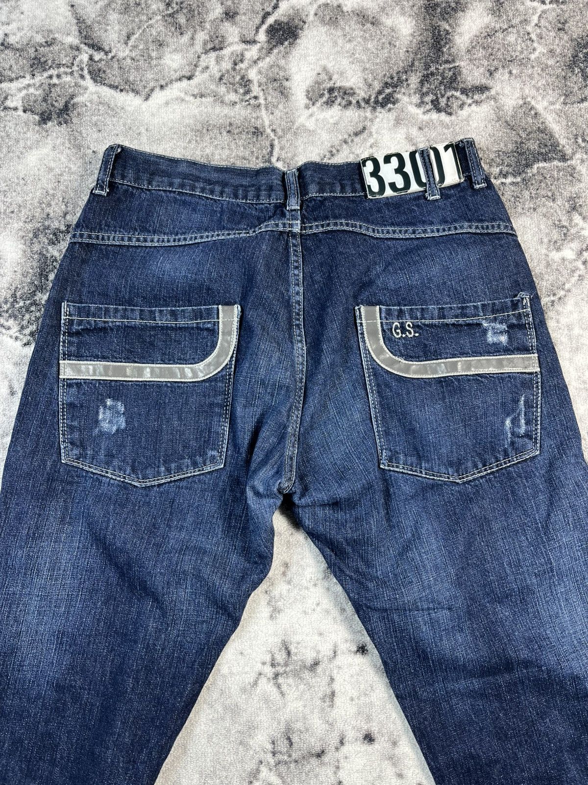 G-Star G-Star Raw 3301 Jeans Dark Wash Straight W32 Size US 32 / EU 48 - 10 Thumbnail