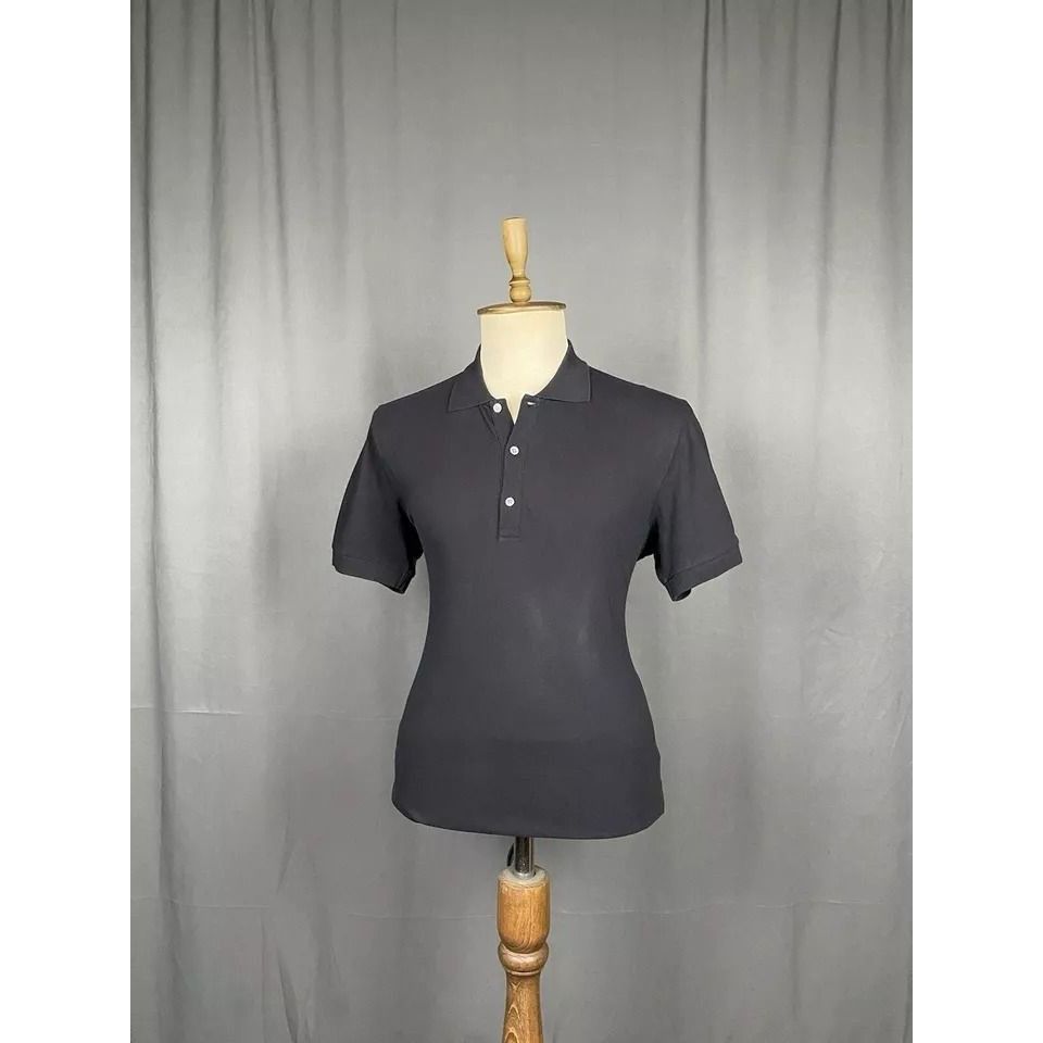 Dolce & Gabbana Dolce&Gabbana Big Back Logo Men's Black Polo T-Shirt Size 54 Size US L / EU 52-54 / 3 - 4 Thumbnail
