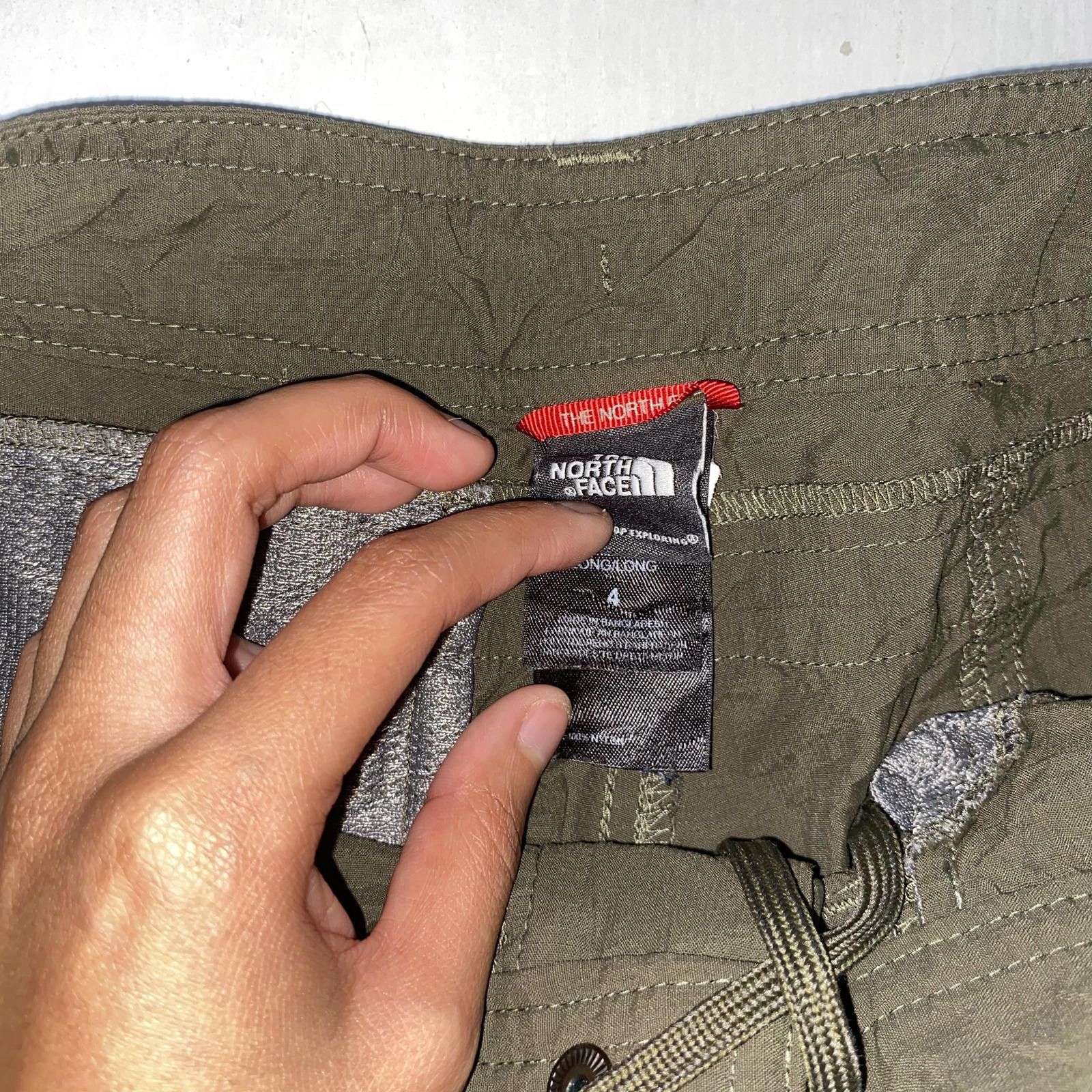 The North Face The North Face Cargo Shorts 4 Olive Green Utility Vintage Size 27" / US 4 / IT 40 - 3 Thumbnail