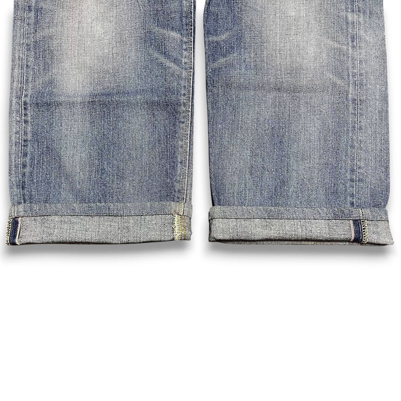 Edwin × Vintage Vintage Distressed Edwin Selvedge Denim Jeans Size US 34 / EU 50 - 8 Thumbnail