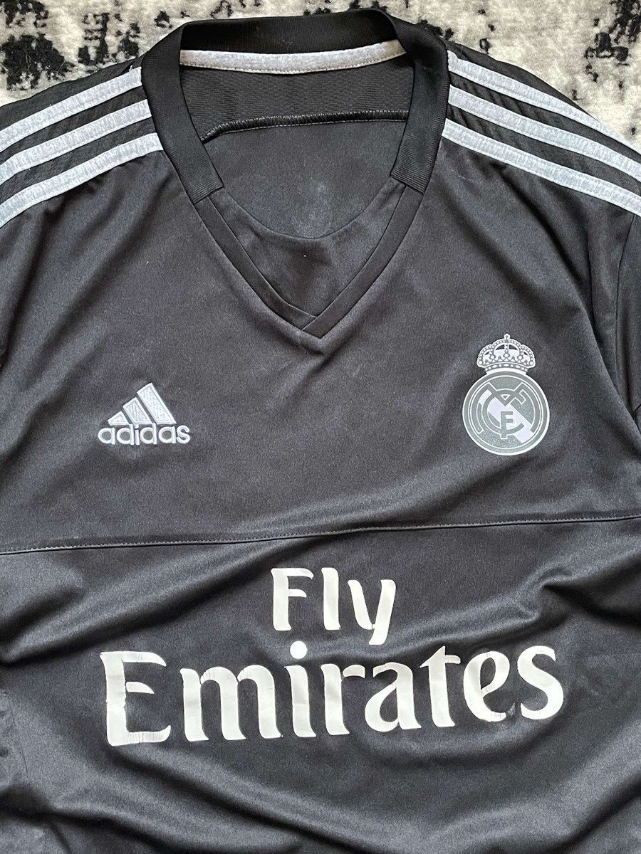 Adidas × Vintage Vintage Jersey Real Madrid Black Kit Block Core Size US M / EU 48-50 / 2 - 5 Thumbnail