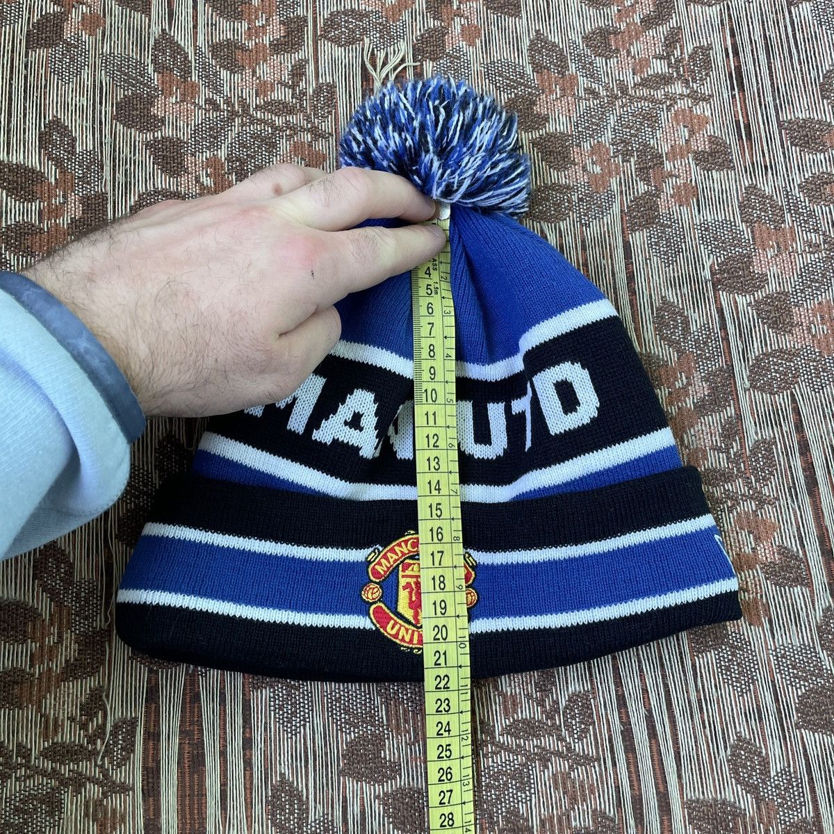 New Era Vintage Manchester United New Era Blue football Hat Beanie Size ONE SIZE - 10 Thumbnail