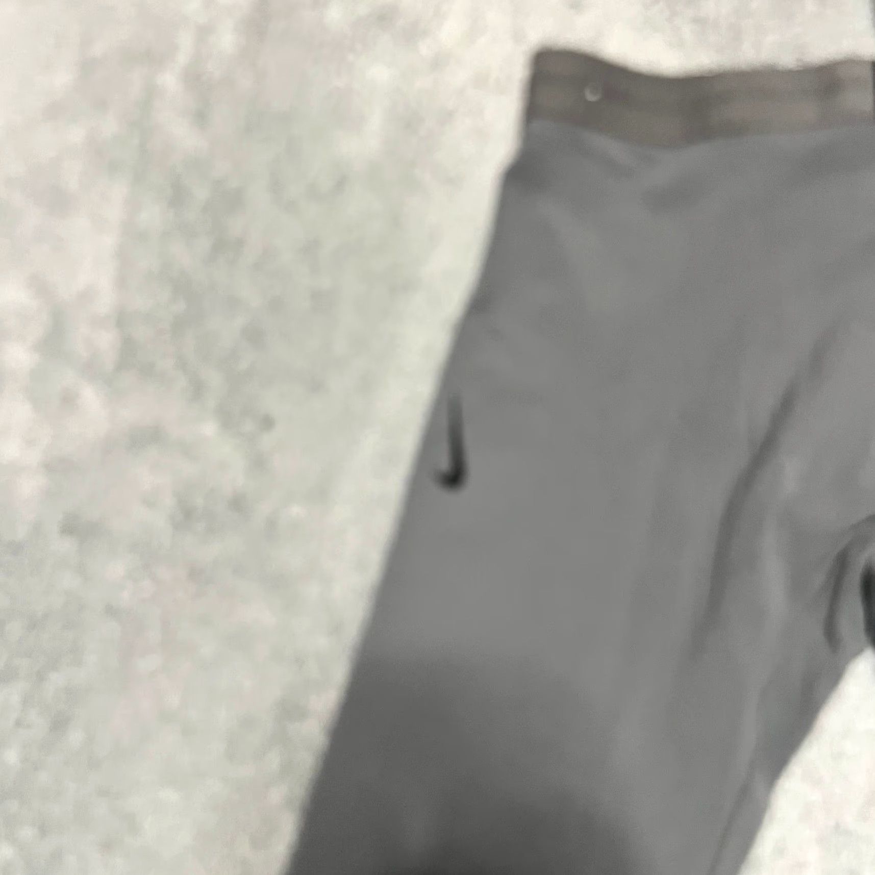 Nike Nike Leggings Mens XXL Infinalon Dri-FIT 3/4 Gray Tight CT1830 Yoga Pants Size US 39 - 3 Thumbnail