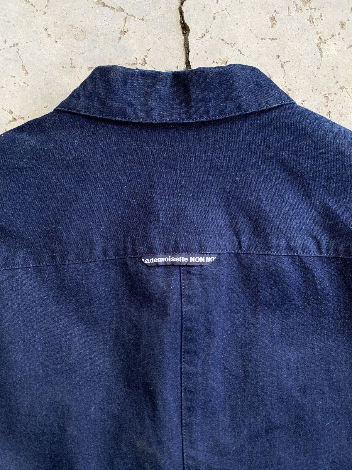 Issey Miyake Issey Miyake Mademoiselle Non Non Denim Jacket Size US M / EU 48-50 / 2 - 14 Thumbnail