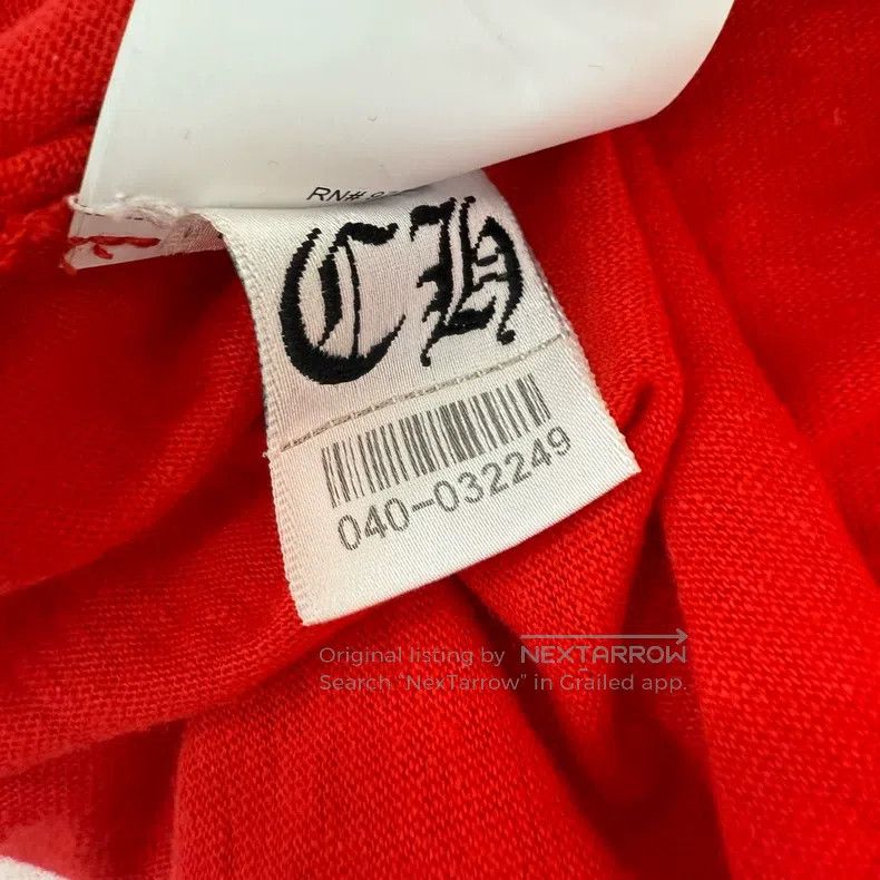 Chrome Hearts CHROME HEARTS Size S Red horseshoe short sleeves Size US S / EU 44-46 / 1 - 5 Thumbnail