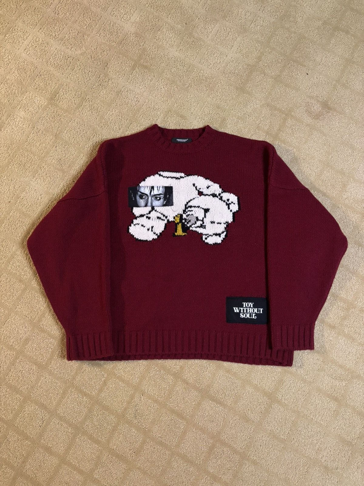 Undercover UNDERCOVER Toy Without Soul patchwork sweater Size US M / EU 48-50 / 2 - 2 Thumbnail
