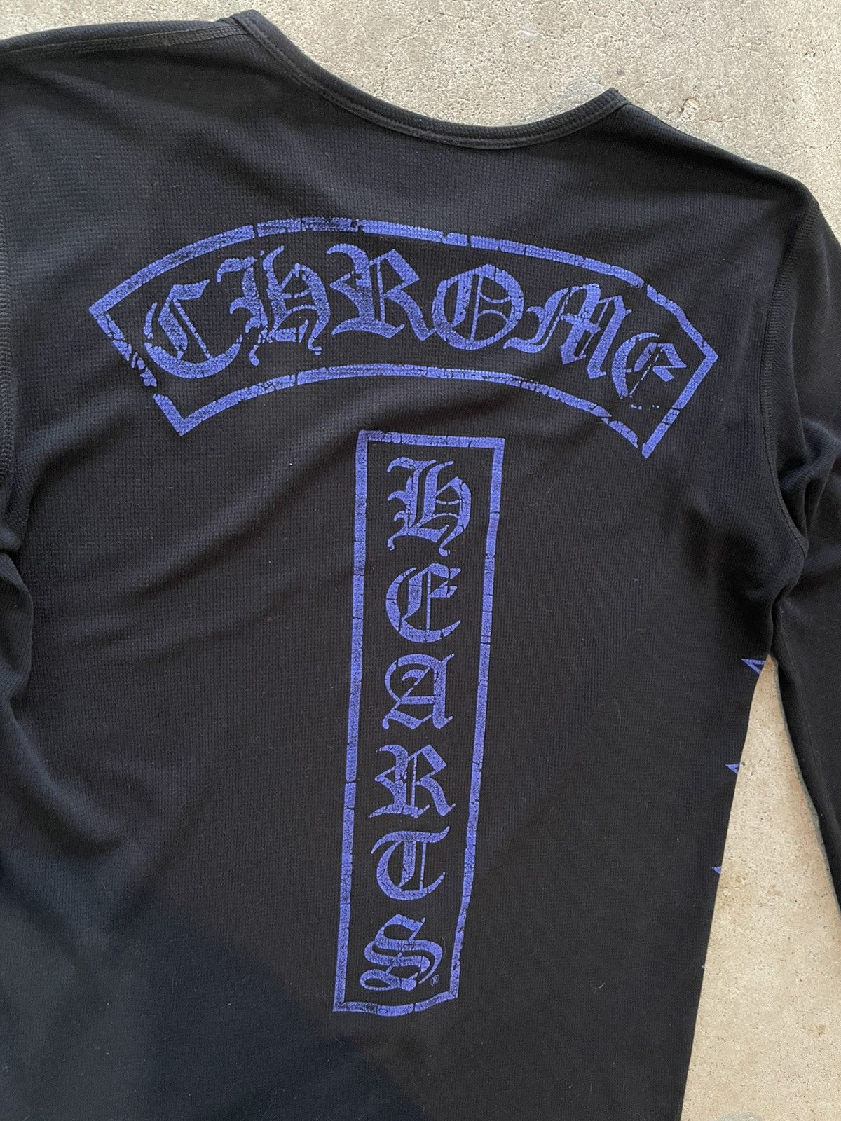 Chrome Hearts Chrome Hearts Thermal Long Sleeve Shirt Size US XL / EU 56 / 4 - 4 Thumbnail