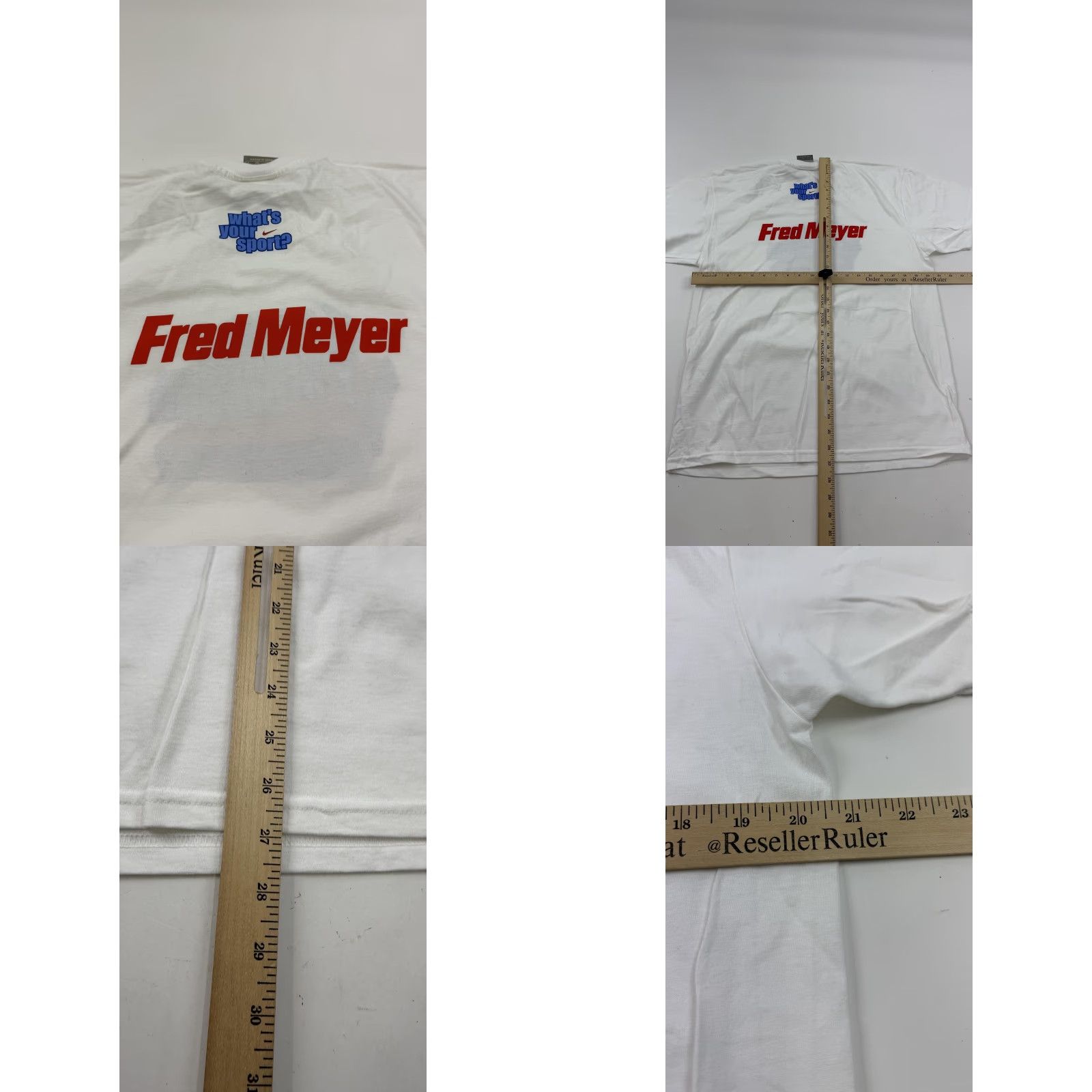 Nike VINTAGE Nike State Games of Oregon Shirt Mens Small White Crew Neck Short Sleeve Graphic Print 2003 Oregon Fred Meyer Size US S / EU 44-46 / 1 - 8 Thumbnail