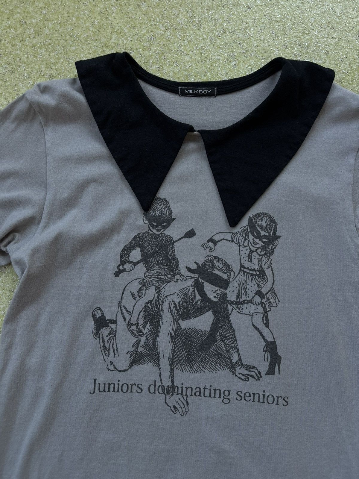 Japanese Brand × Seditionaries Milkboy Punk collared T-Shirt Size US M / EU 48-50 / 2 - 1 Thumbnail