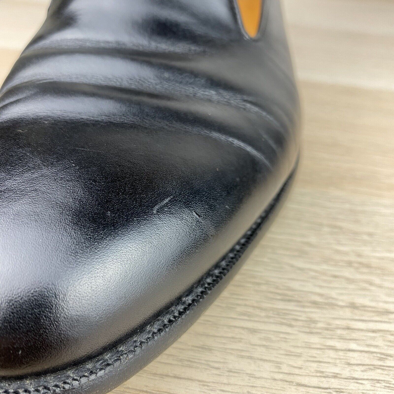 Polo Ralph Lauren Polo Ralph Lauren Tuxedo Opera Loafers 11.5D Black Leather Size US 11.5 / EU 44-45 - 20 Thumbnail