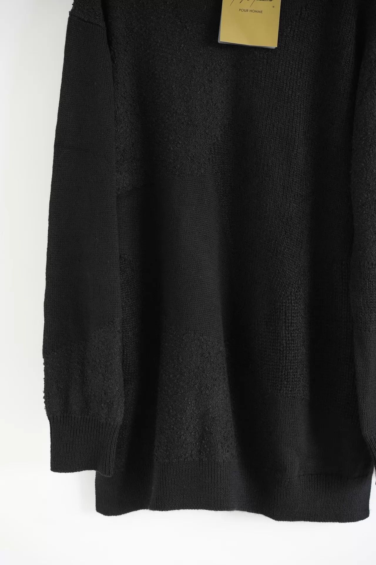 Yohji Yamamoto Yohji Yamamoto 24AW Distressed Patchwork Sweater Size US L / EU 52-54 / 3 - 4 Thumbnail