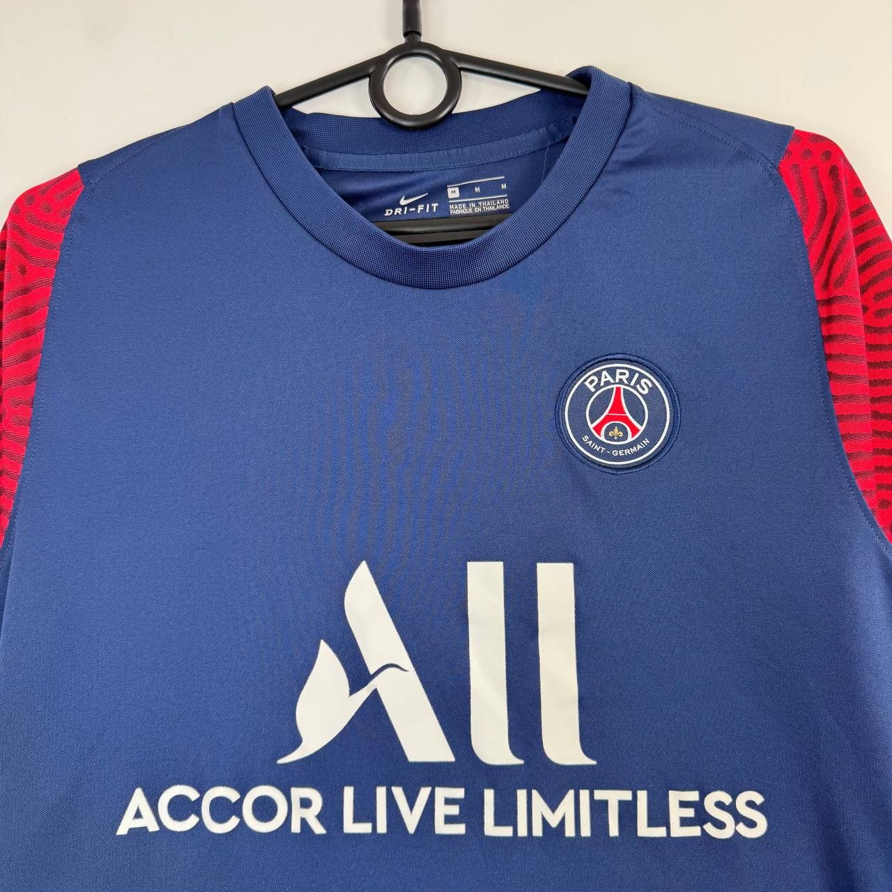 Nike Paris Saint Germain PSG Nike 2020/21 Hype Training Shirt M Size US M / EU 48-50 / 2 - 2 Thumbnail