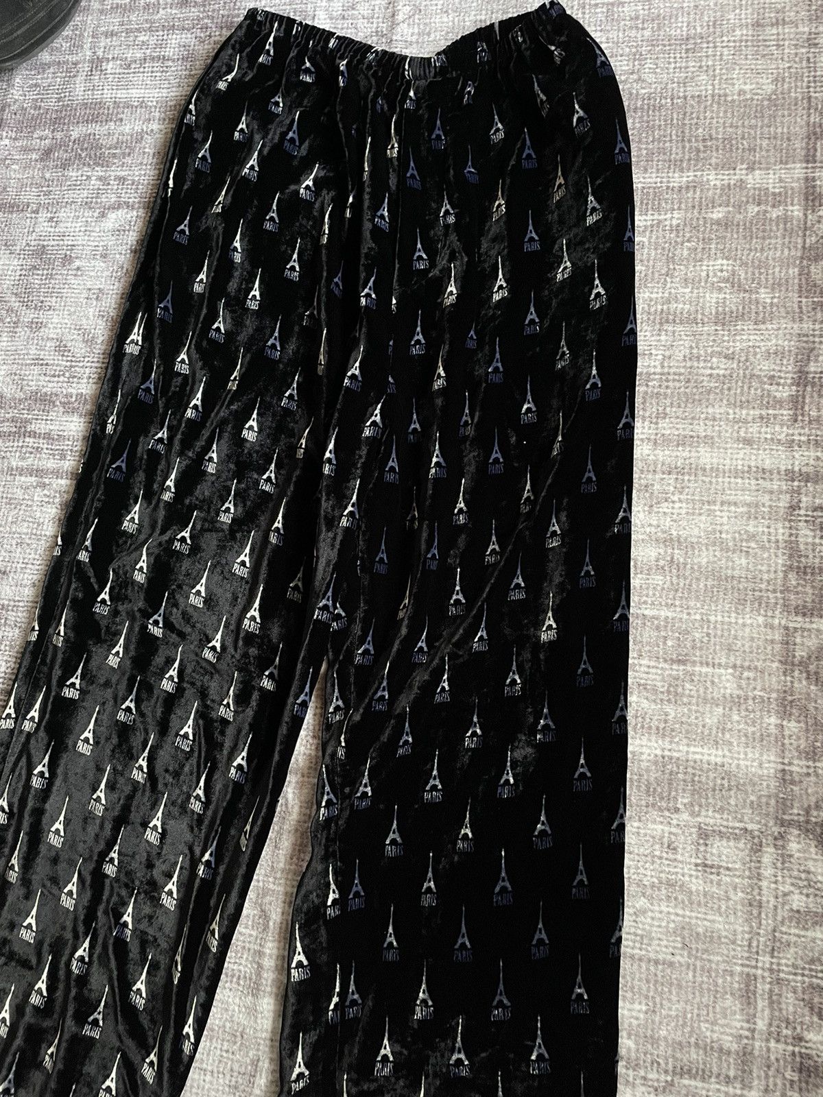 Balenciaga Balenciaga FW19 Eiffel Tower Silk Pajama Pants Size US 32 / EU 48 - 5 Thumbnail