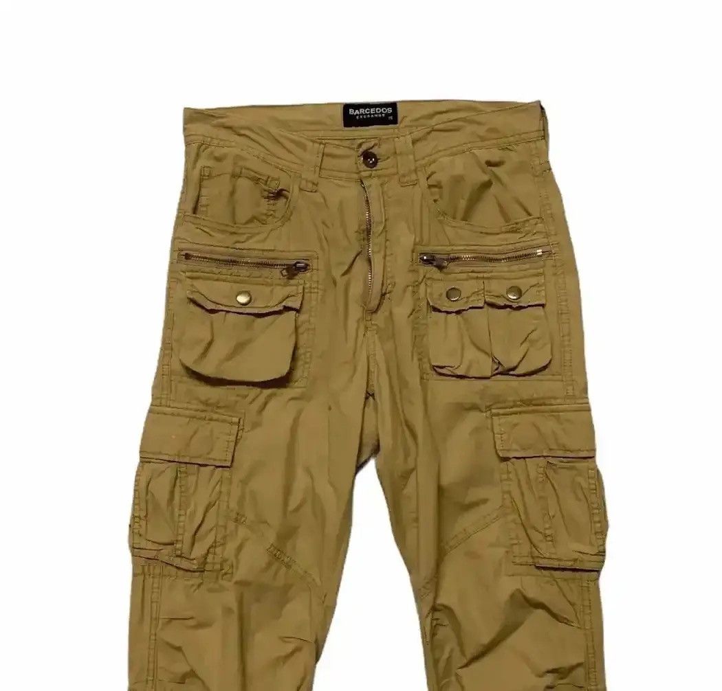 Beauty Beast 💥MULTIPOCKET Japanese Trousers BARCEDOS Utility Ankle Pants Size US 28 / EU 44 - 2 Thumbnail