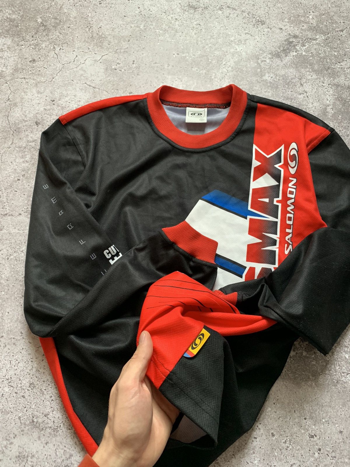 Salomon × Vintage Salomon Motomesh Cross Max Jersey Size US M / EU 48-50 / 2 - 6 Thumbnail
