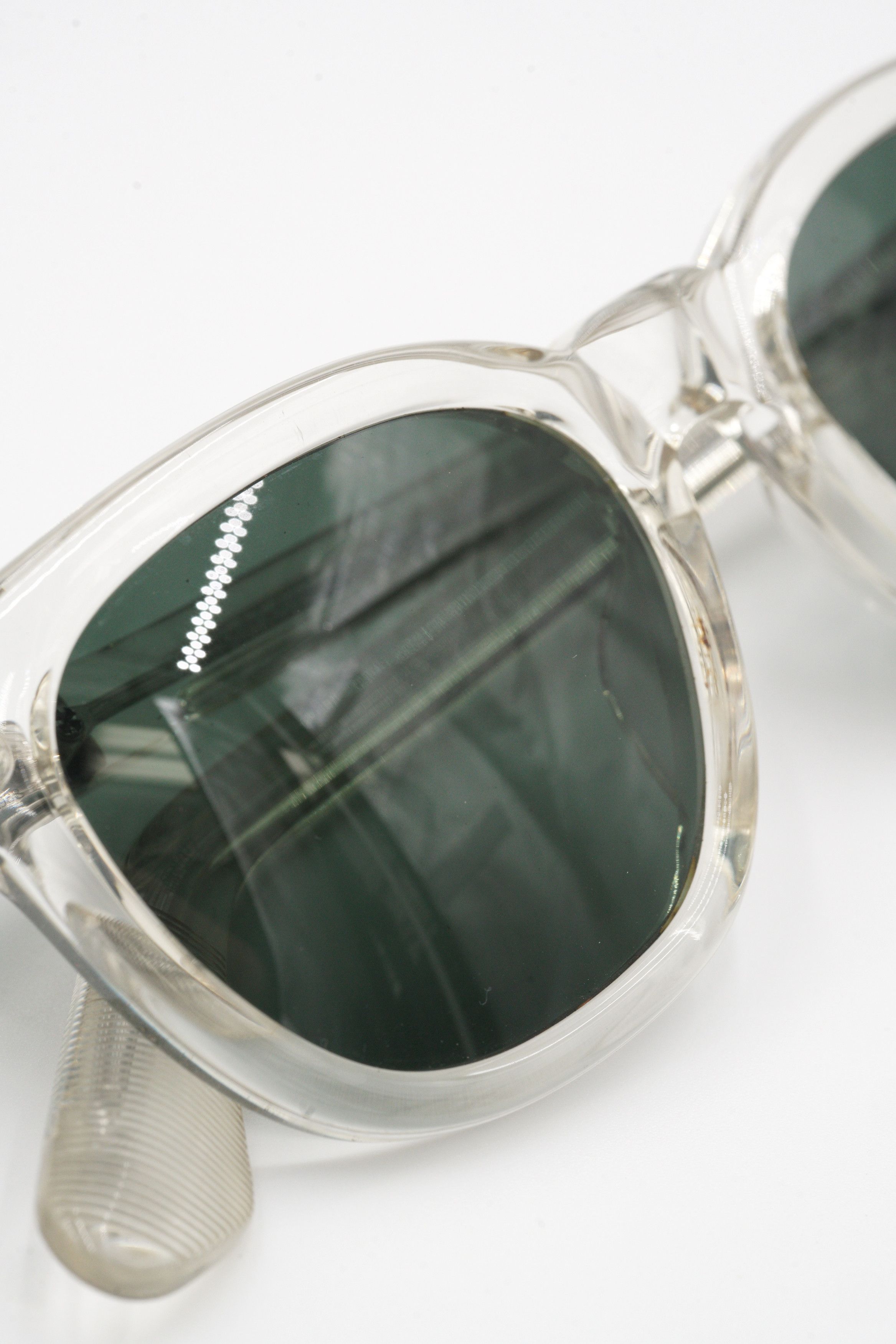 Chrome Hearts Chrome Hearts Smoke Show Sunglasses Crystal Dark Green Size ONE SIZE - 13 Thumbnail