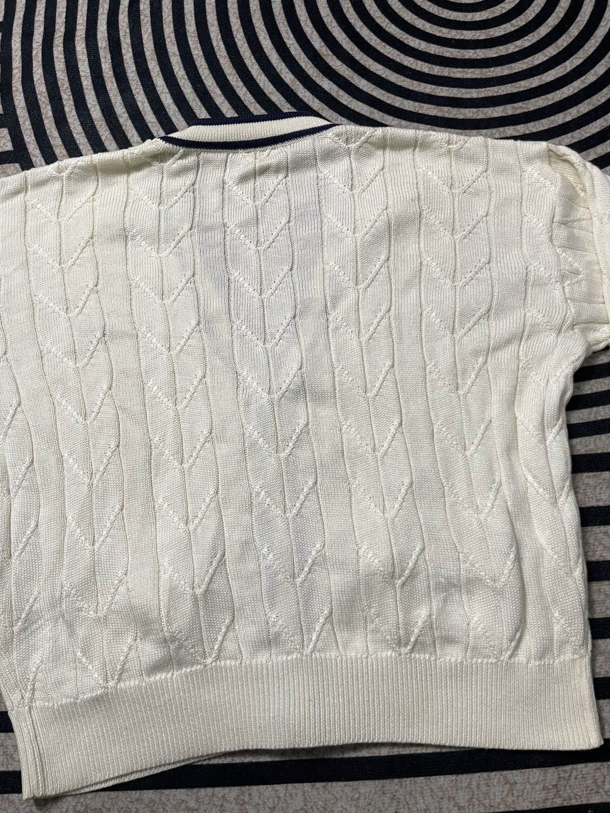 Celine 90s CELINE SULKY CARRIAGE EMBROIDERED GOLD BUTTON CARDIGAN Size US L / EU 52-54 / 3 - 17 Thumbnail