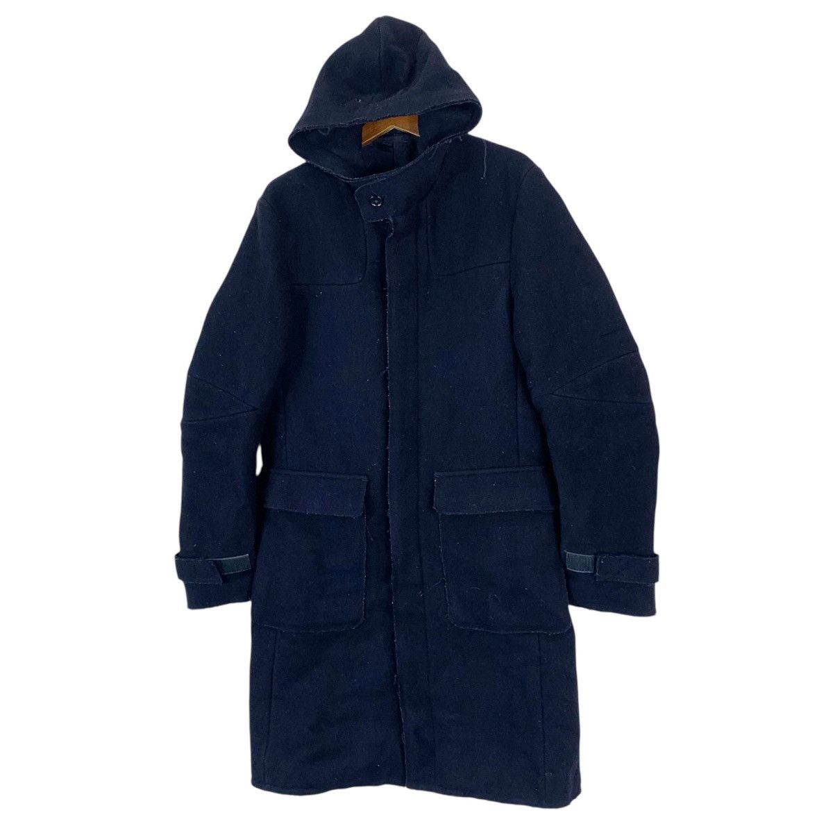 ABAHOUSE × Japanese Brand × Vintage Vintage ABAHOUSE Long Heavy Coat with Hoodie Size US M / EU 48-50 / 2 - 3 Thumbnail