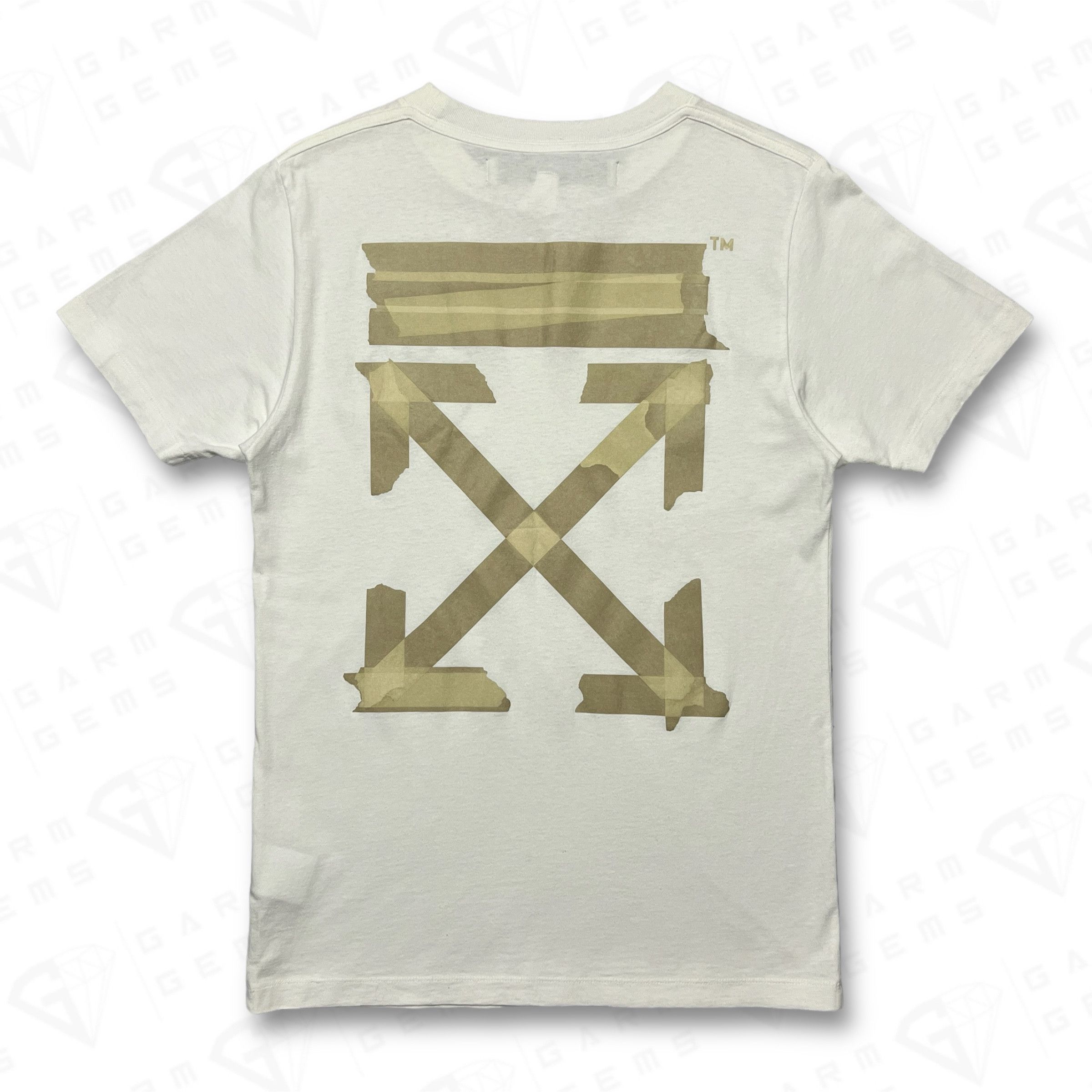 Off-White Off-White Tape Arrows T-Shirt Size US S / EU 44-46 / 1 - 2 Thumbnail