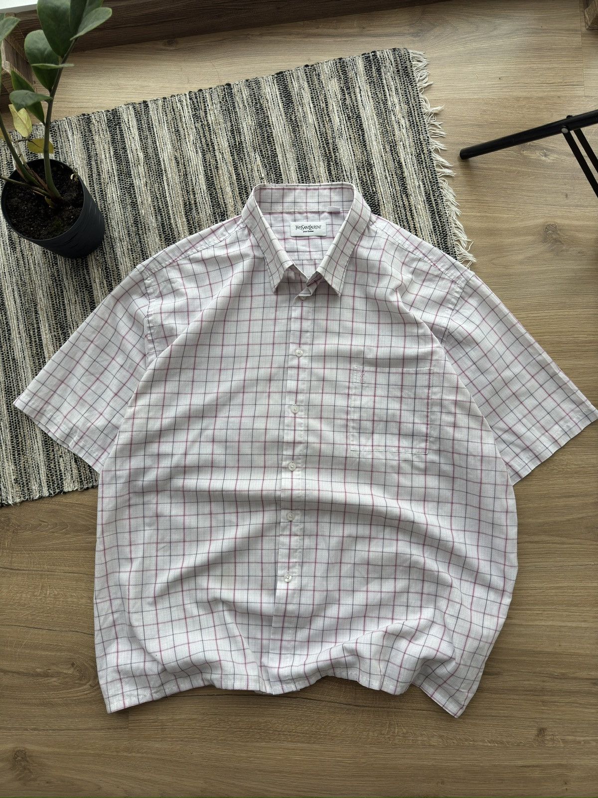 Other Yves Saint Laurent YSL vintage short sleeve summer shirt Size US XL / EU 56 / 4 - 1 Thumbnail