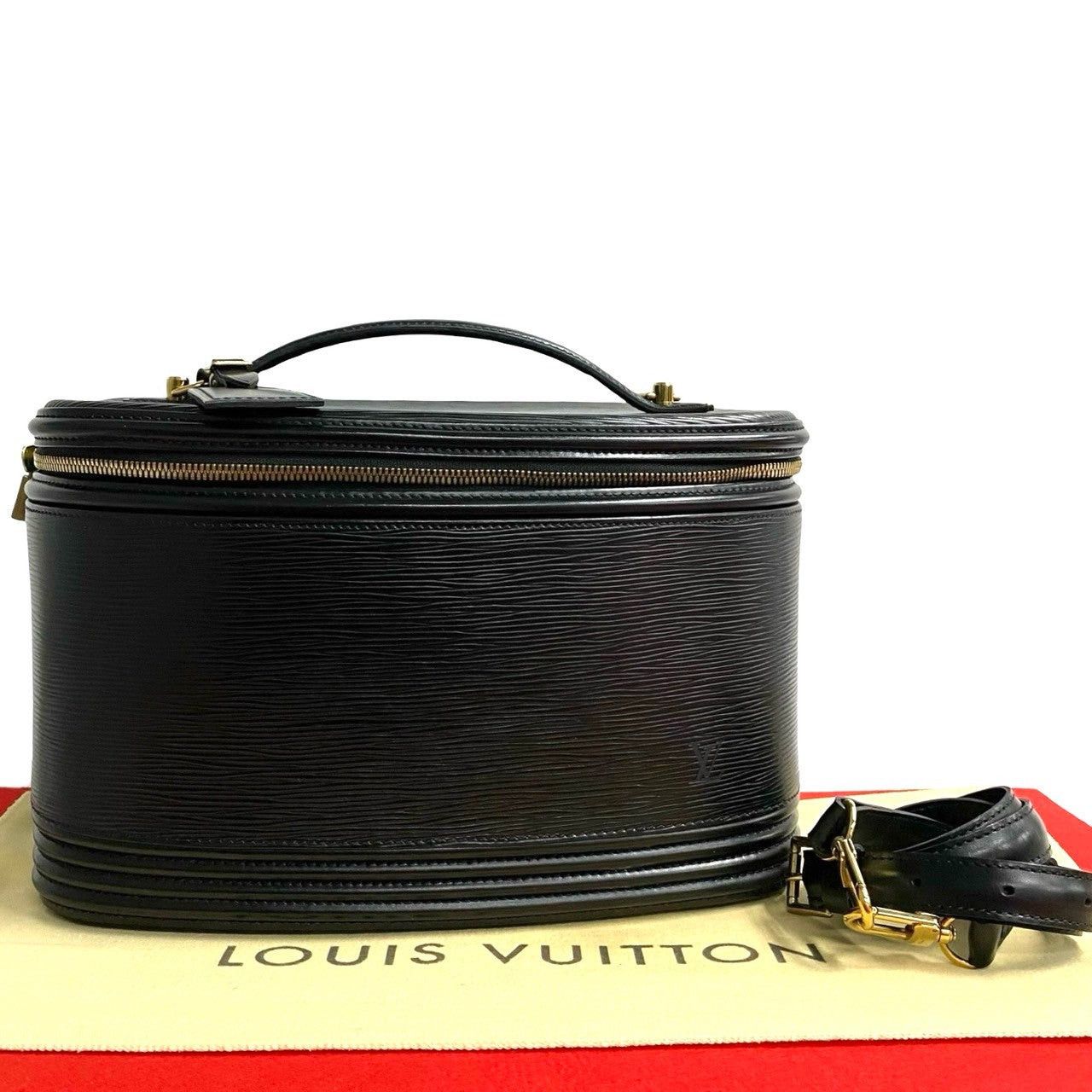 Louis Vuitton Louis Vuitton Shoulder Bag Black Leather Size ONE SIZE - 1 Thumbnail