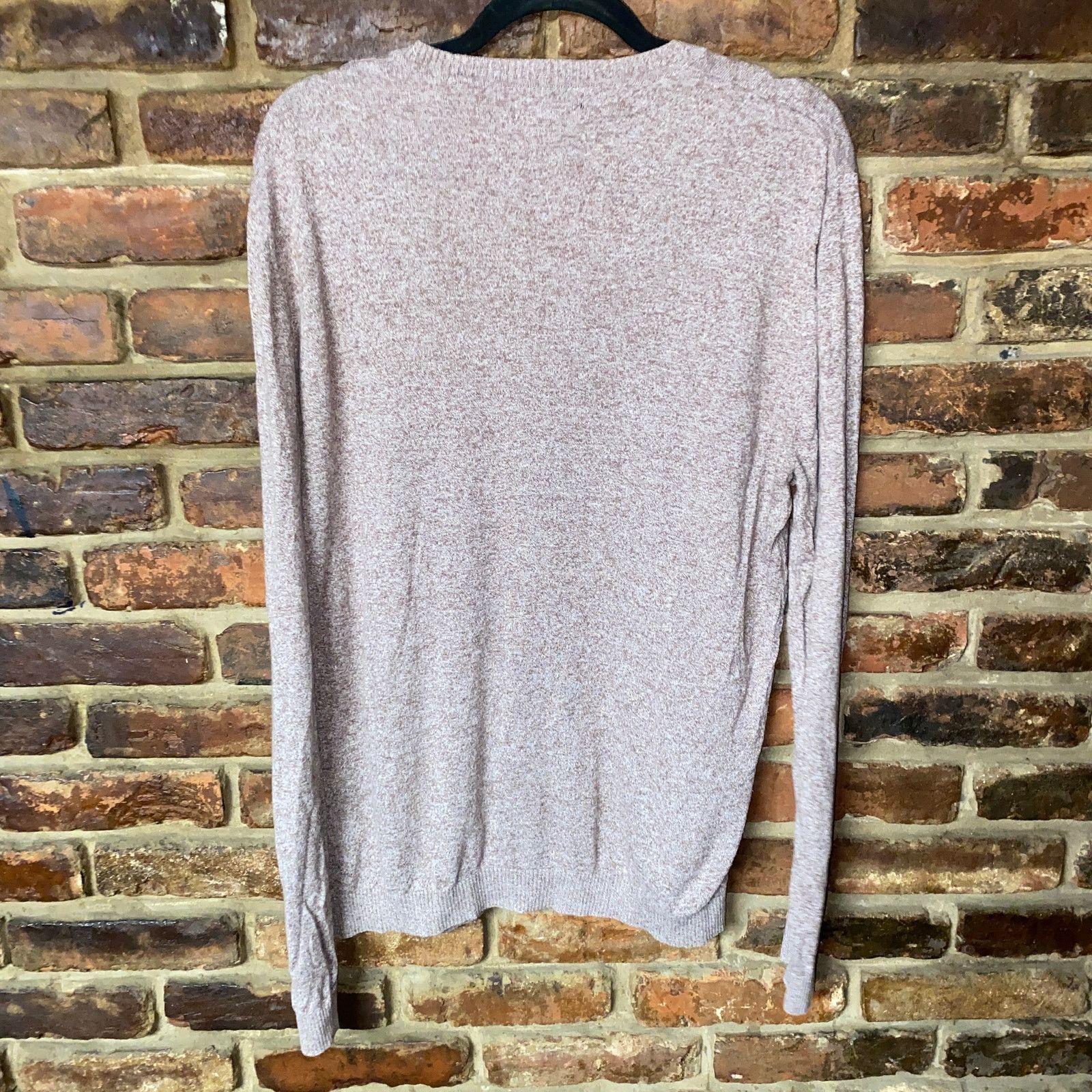 Asos ASOS Maroon Red Blended Crew Neck Pullover Sweater Large Size US L / EU 52-54 / 3 - 6 Thumbnail