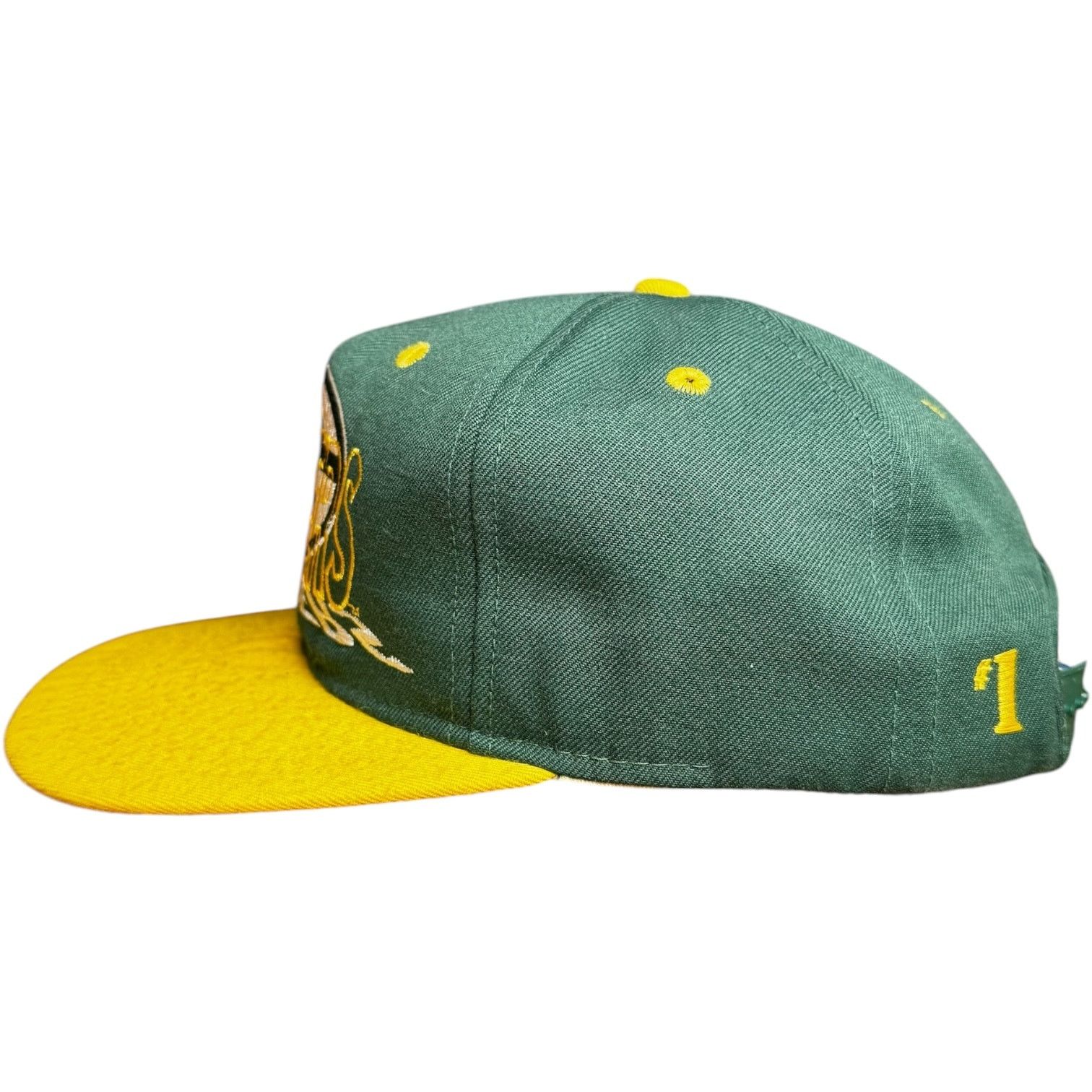 Vintage Vintage Green Bay Packers Snapback Hat Size ONE SIZE - 5 Thumbnail