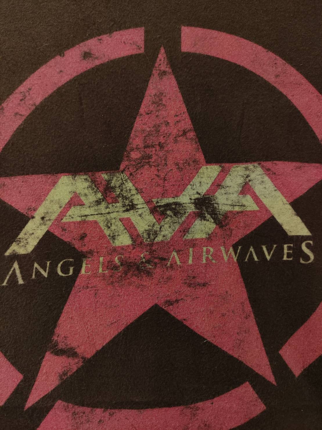 Band Tees Angels & Airwaves Red Star Logo T-Shirt Size US M / EU 48-50 / 2 - 3 Thumbnail