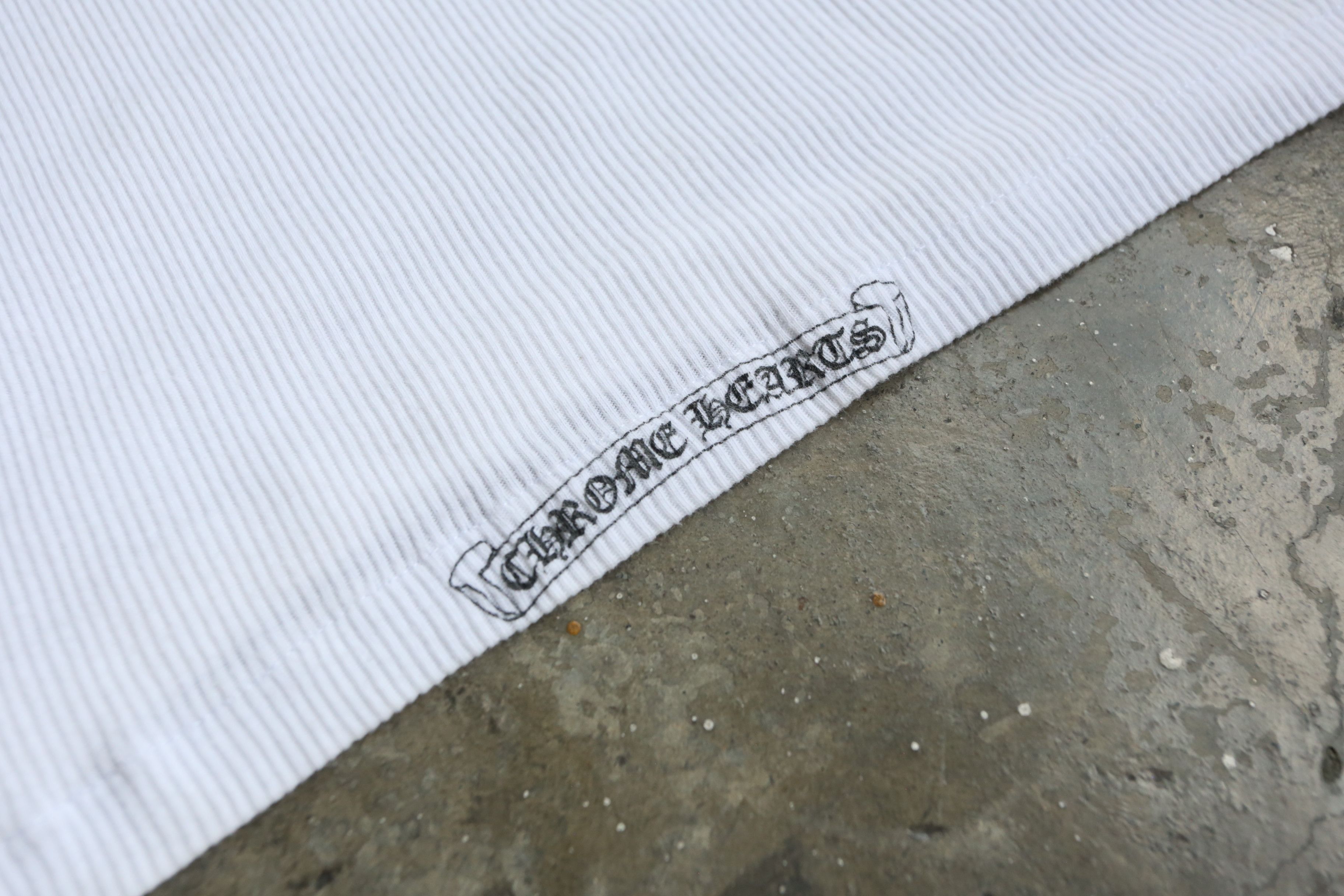 Chrome Hearts Chrome Hearts - "Fuck You" T-Bar Cross Ribbed Tank Top Size US M / EU 48-50 / 2 - 5 Thumbnail