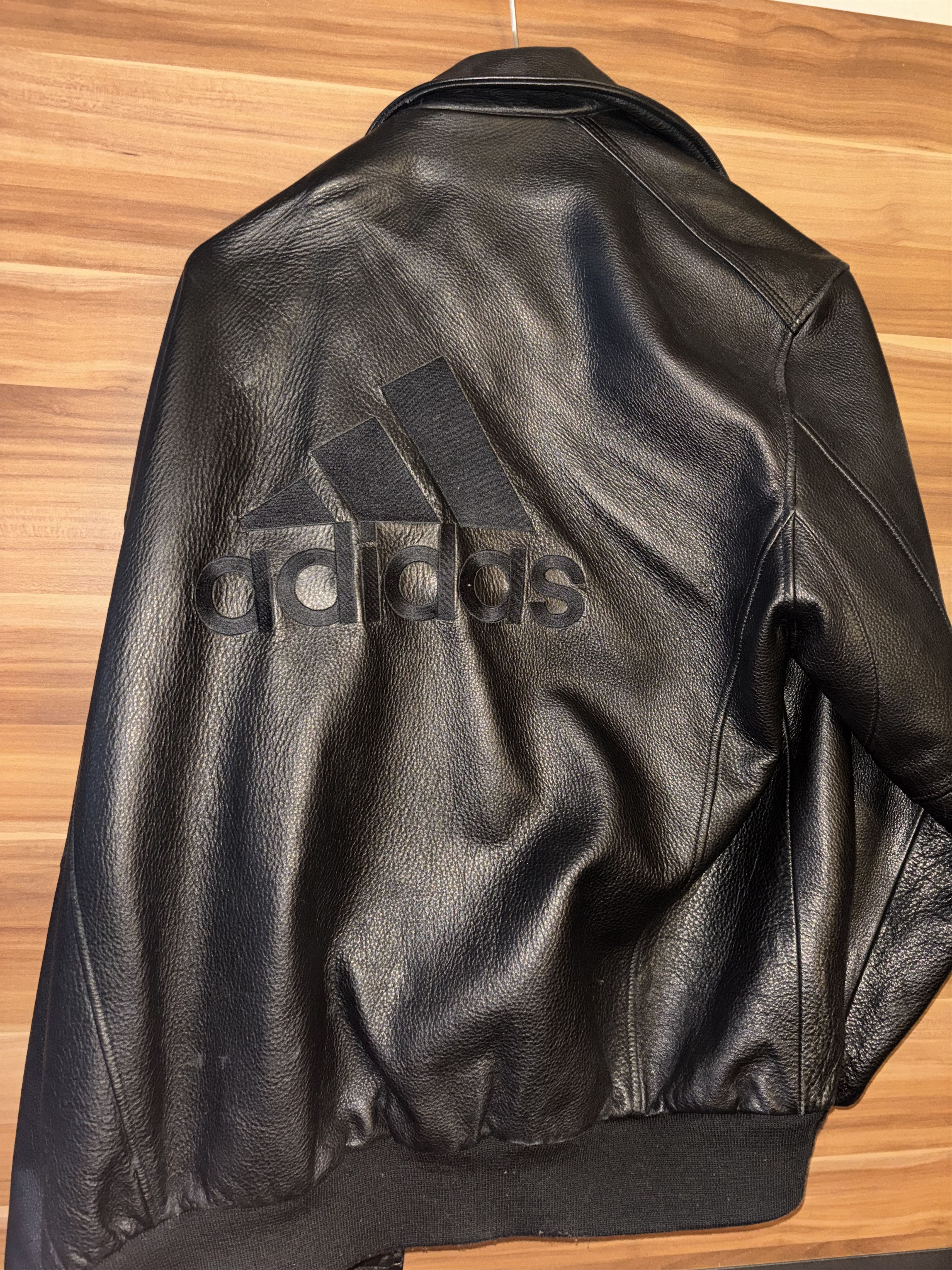 Adidas Vintage Leather Adidas Jacket - Limited Edition "Team 2006" Size US L / EU 52-54 / 3 - 2 Thumbnail